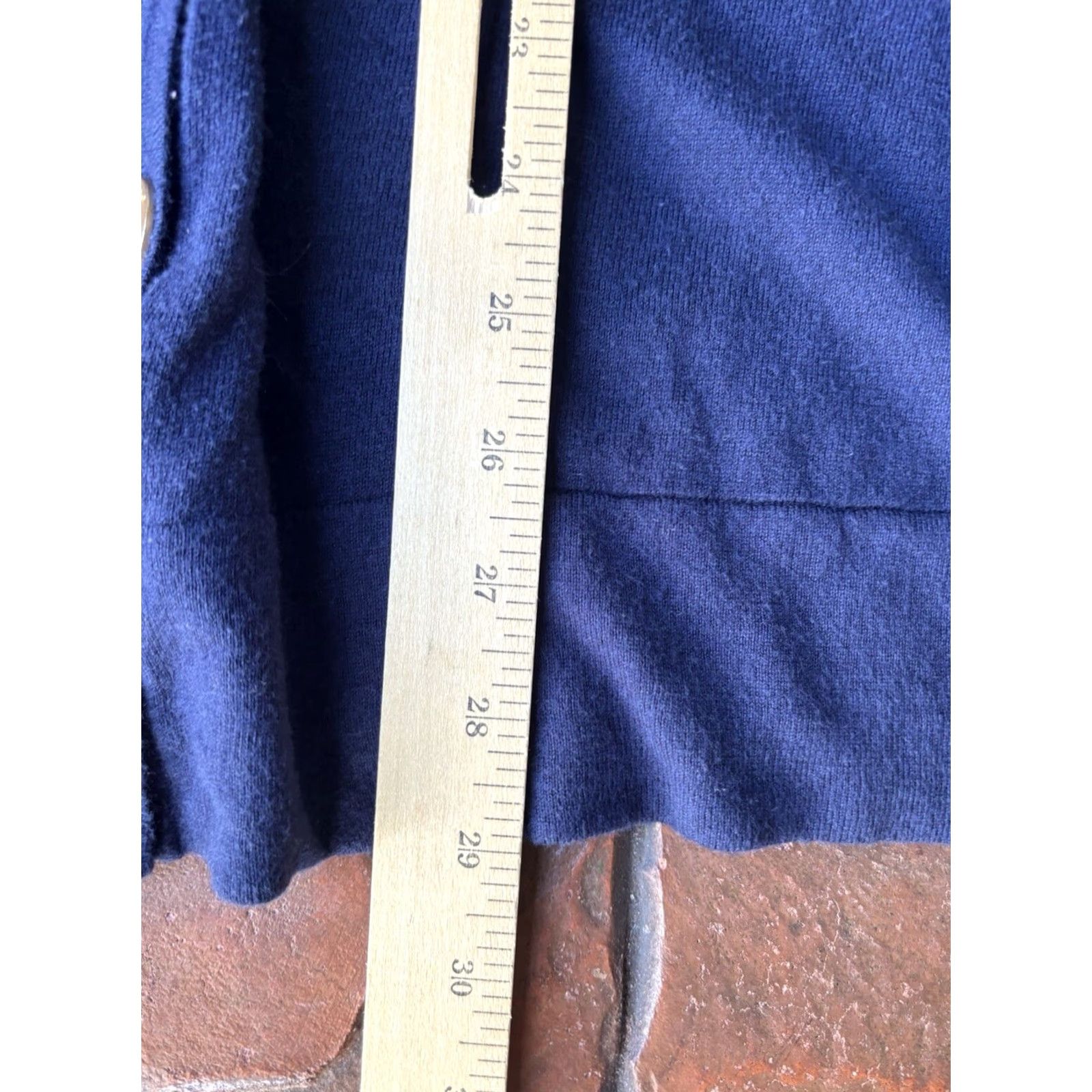 Lilly Pulitzer Lilly Pulitzer V-Neck Long Sleeve Pocket Cardigan Sweater Womens M Blue Size M / US 6-8 / IT 42-44 - 7 Thumbnail
