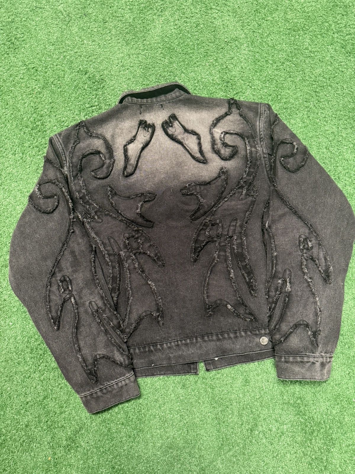 Vale Vale 1 of 1 sample denim jacket sz large Size US L / EU 52-54 / 3 - 6 Thumbnail