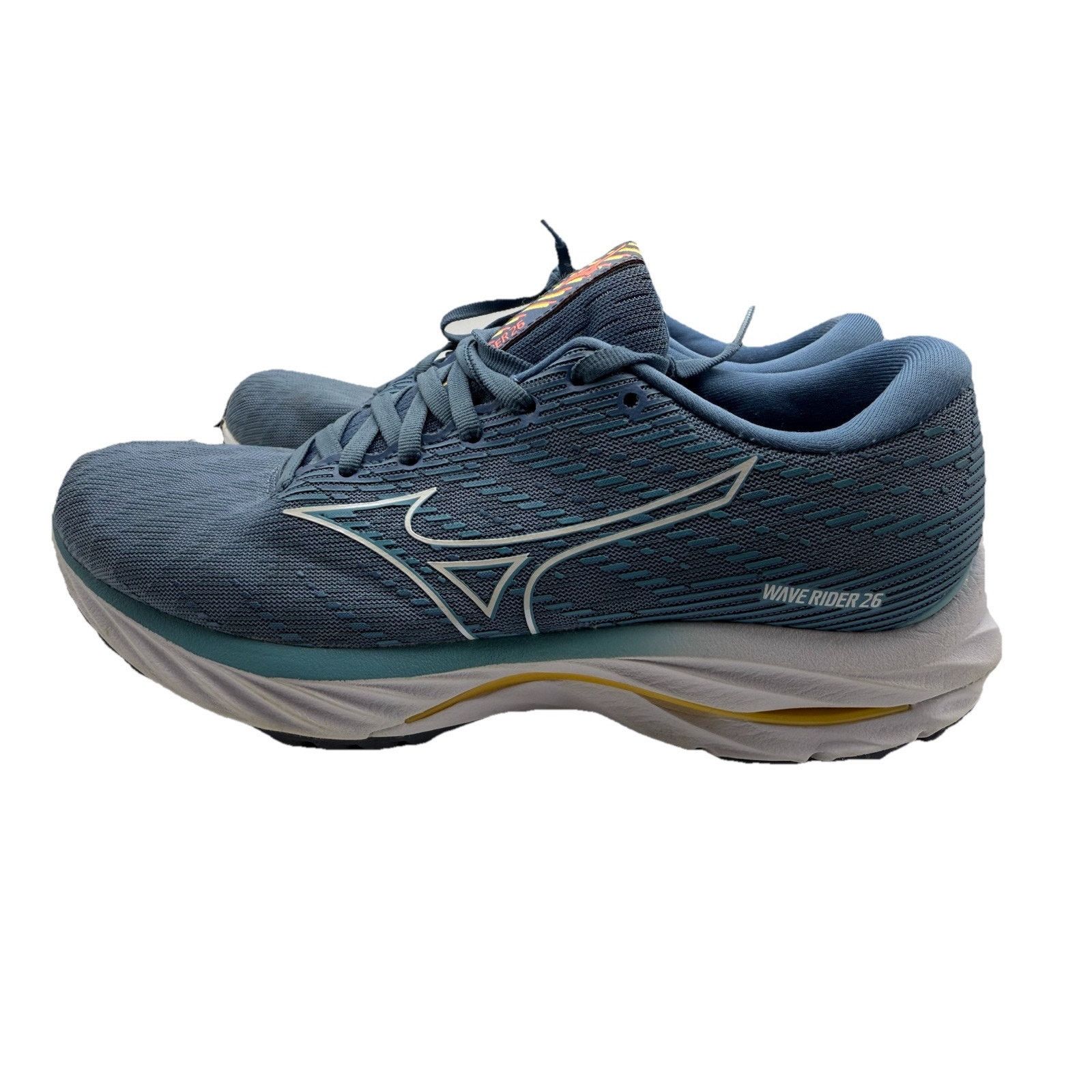 Mizuno Mizuno Wave Rider 26 411377 5N00 Blue Running Shoes Sneakers Size US 8 / IT 38 - 4 Thumbnail