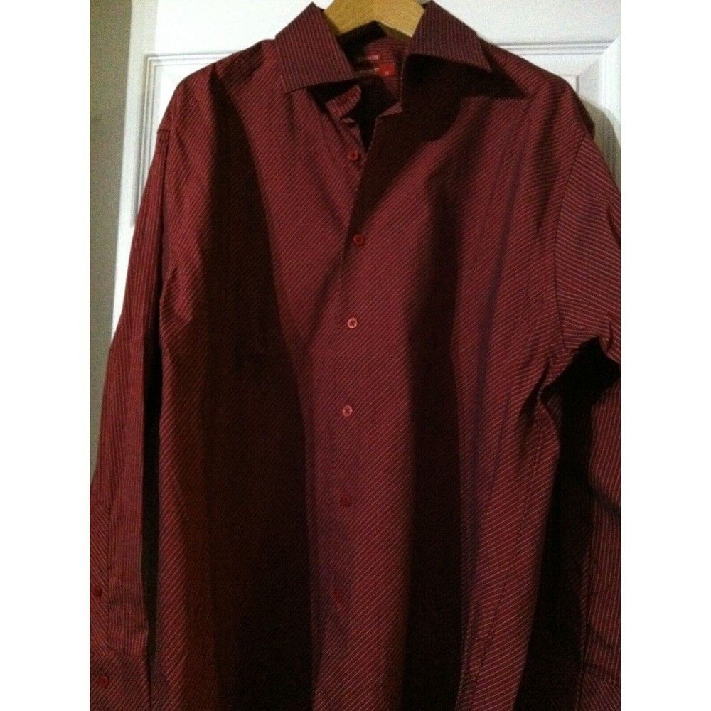 Report Collection REPORT COLLECTION MENS NEW 61%COTTON29%NYLON CASUAL SHIRT XL Size US XL / EU 56 / 4 - 3 Thumbnail