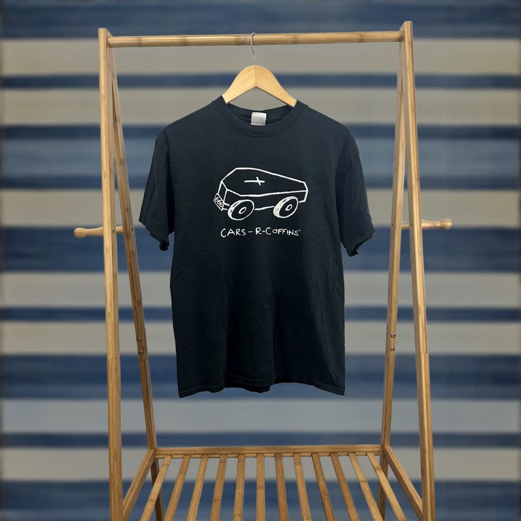 Gildan VTG Cars R Coffins 666 Punk Rock Bicycle Cycling Revolution T-Shirt M Men Black Gildan"} Size US M / EU 48-50 / 2 - 1 Thumbnail
