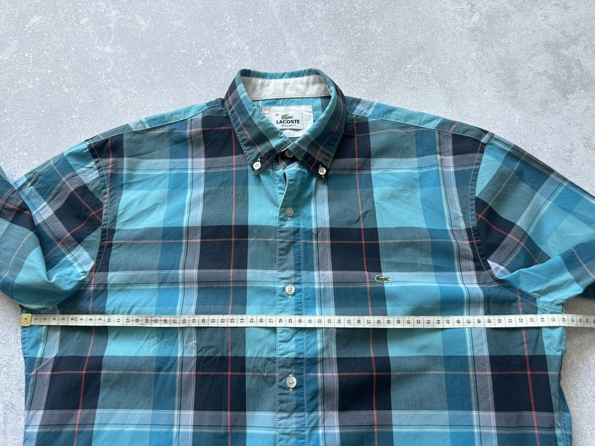 Lacoste Lacoste short sleeve shirt classic nova check size 40 Size US M / EU 48-50 / 2 - 6 Thumbnail