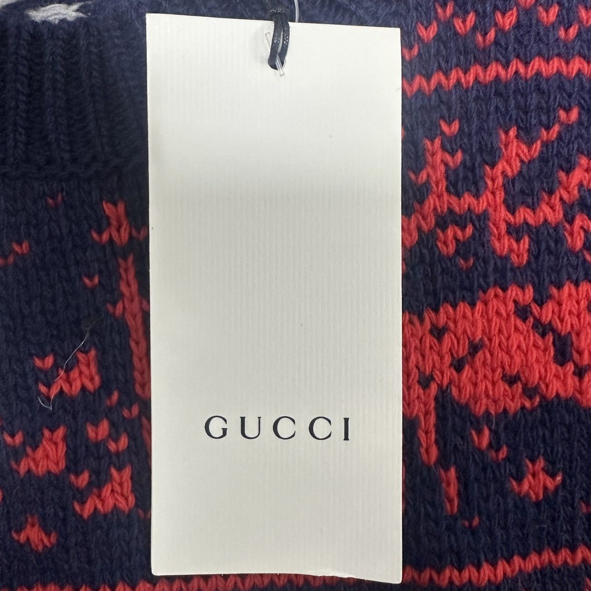 Gucci Authentic COA Gucci GG Jacquard Wool Sweater with Reindeer Size US S / EU 44-46 / 1 - 7 Thumbnail