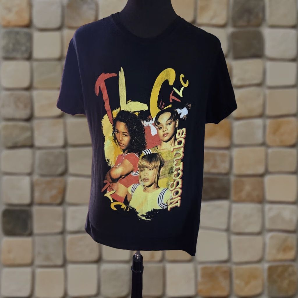 Etro TLC No Scrubs Black Short Sleeve Retro T-Shirt Tee Adult XL Mens Size US S / EU 44-46 / 1 - 1 Thumbnail