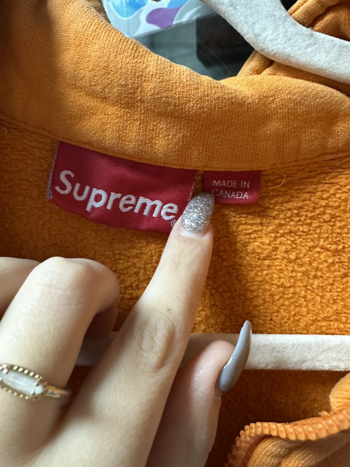 Supreme Supreme Quarter Zip ‘Orange’ Size US M / EU 48-50 / 2 - 4 Thumbnail