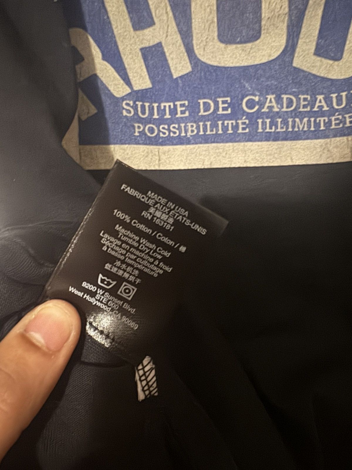Rhude Rhude “Cadeaux” Tee Size US S / EU 44-46 / 1 - 6 Thumbnail