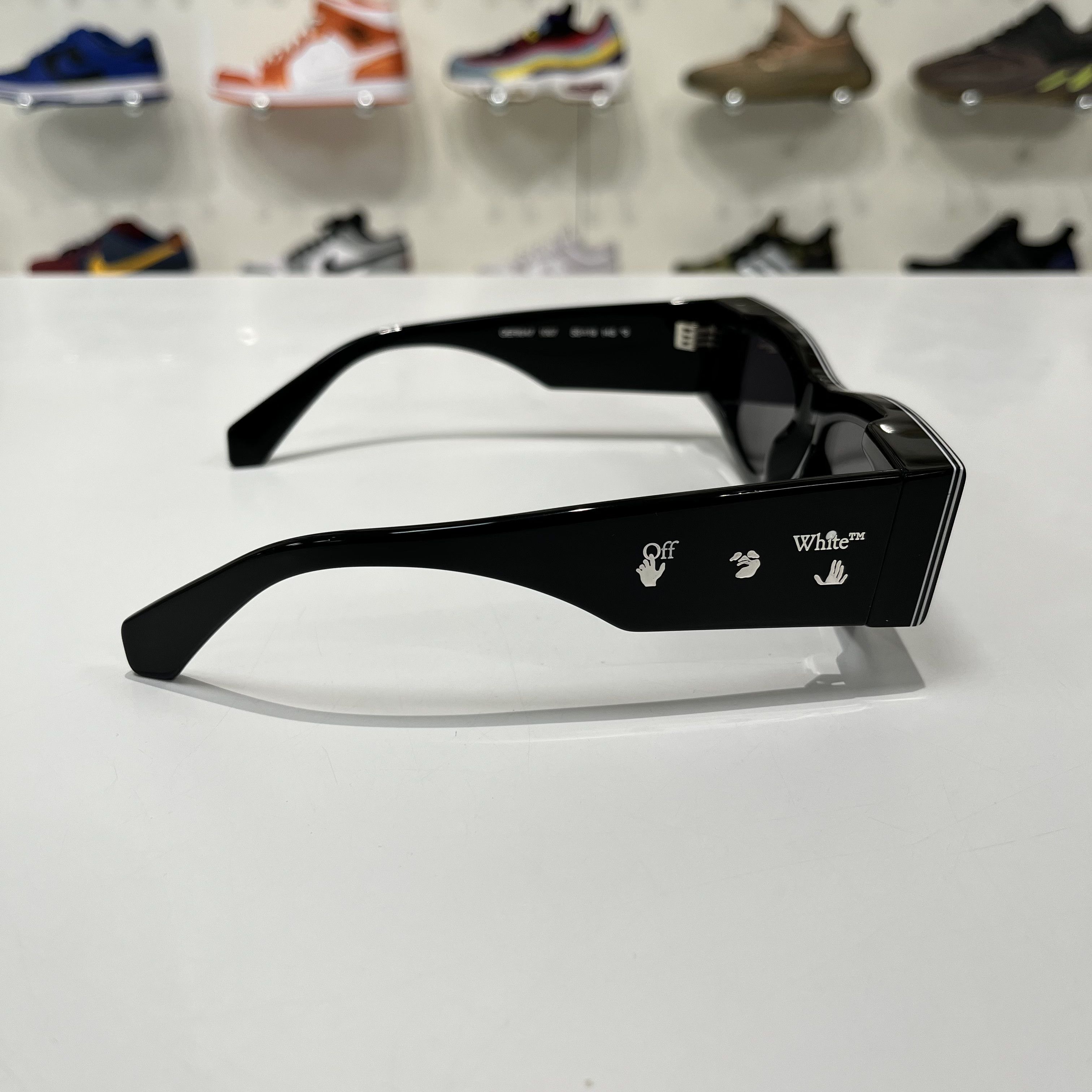 Off-White Andy Square-Flame Sunglasses Black