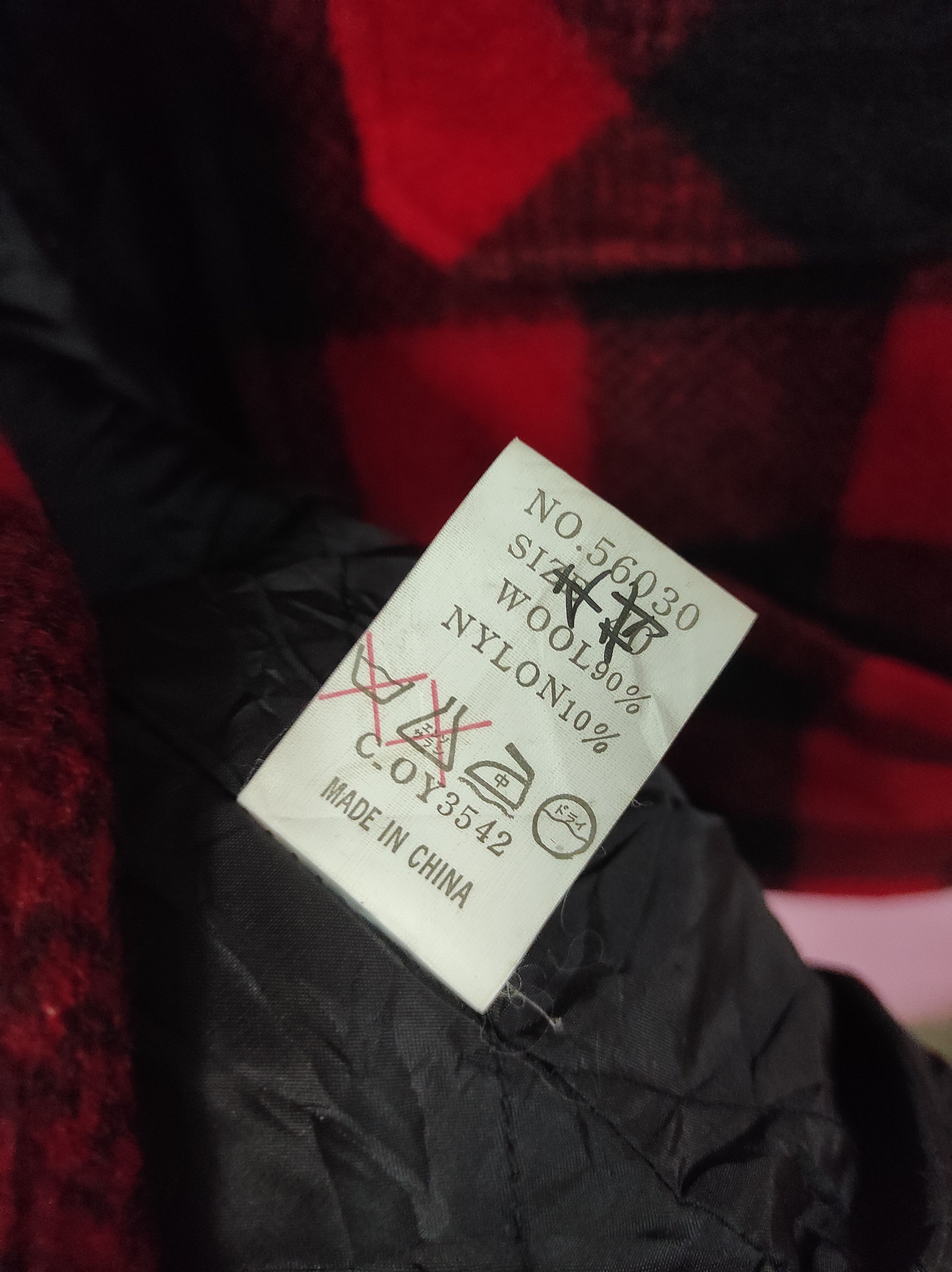 Flannel × Japanese Brand ONLY WEAR B.B.H CLOTHING COMFORTABLE PLAID HEAVY JACKET Size US L / EU 52-54 / 3 - 9 Thumbnail