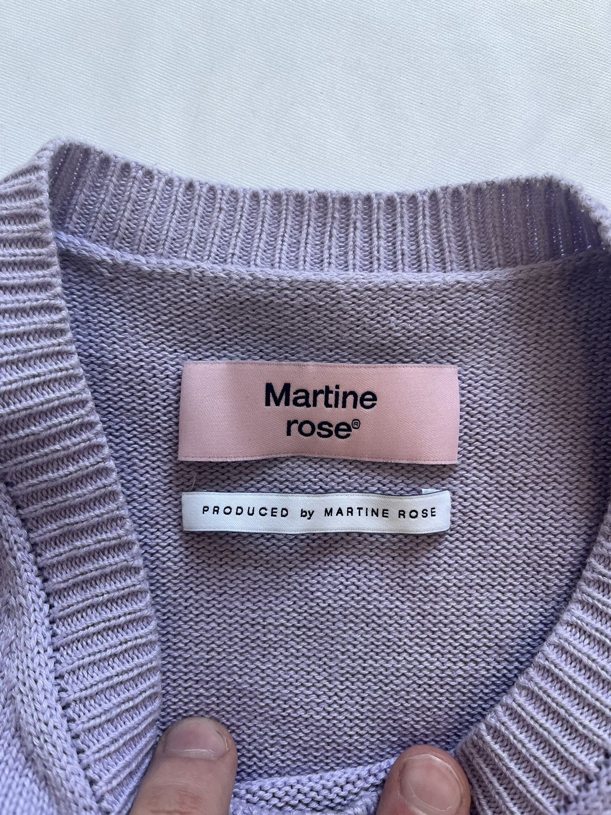 Martine Rose Martine Rose Lavender Sleeveless Shirt Size US M / EU 48-50 / 2 - 4 Thumbnail