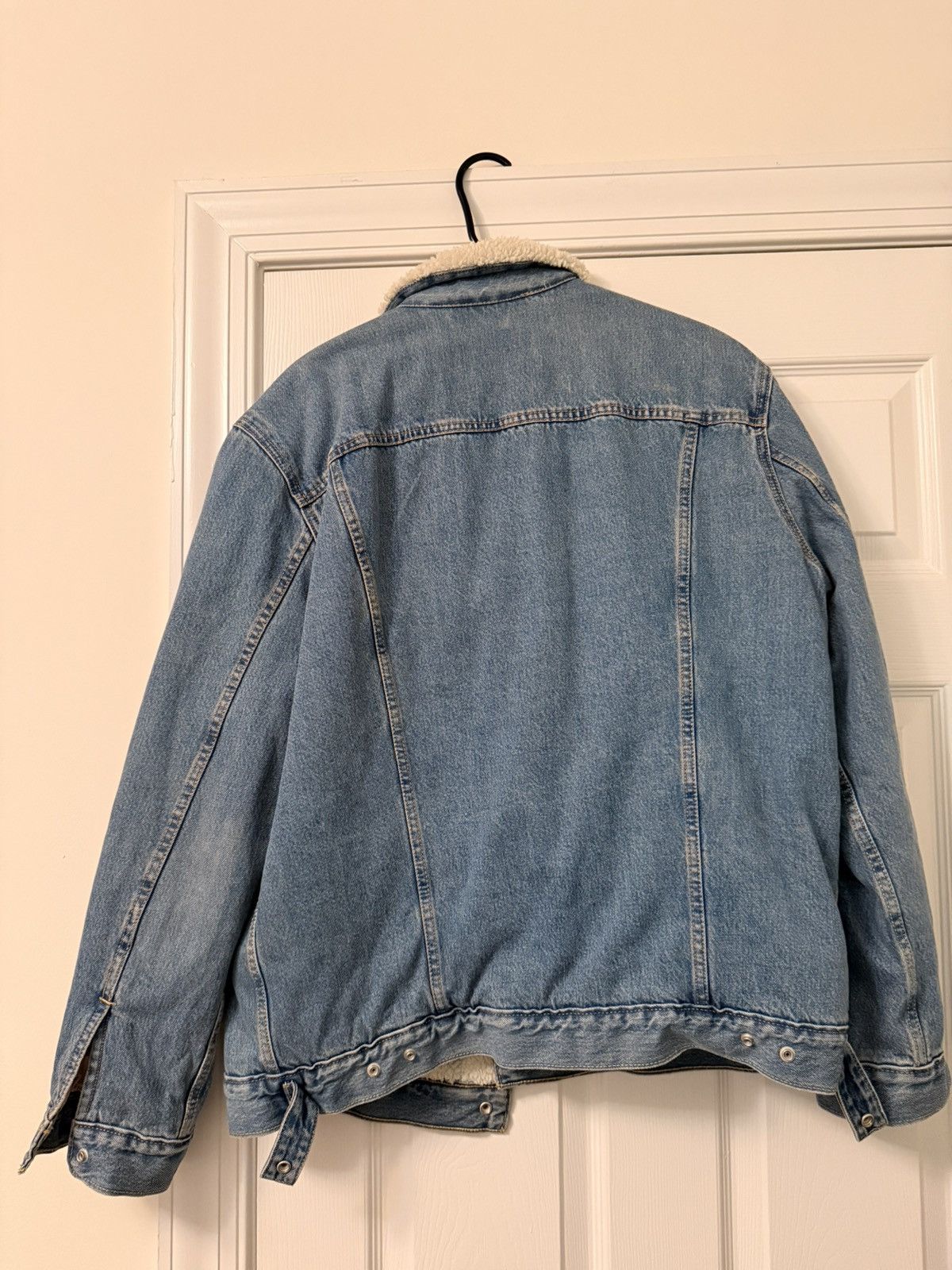 Levi's Levi Sherpa Denim Jacket Size US XL / EU 56 / 4 - 4 Thumbnail