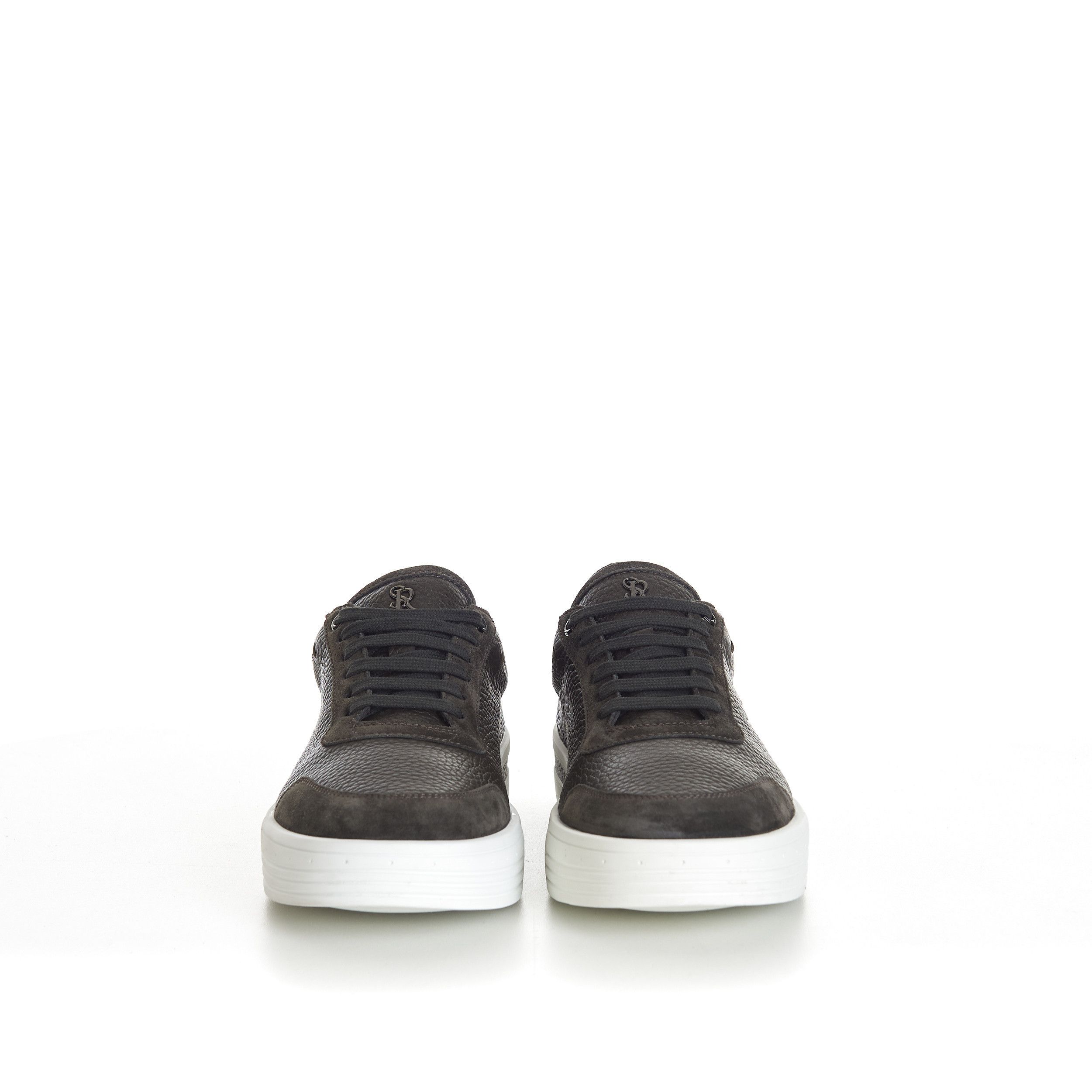 Stefano Ricci Military Green Calfskin Low Top Leather Sneakers Size US 7 / EU 40 - 2 Thumbnail