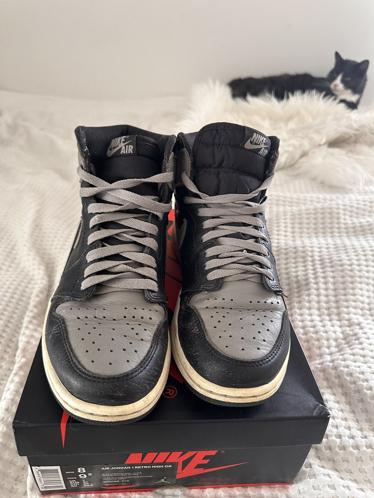 Jordan Brand × Nike Jordan 1 Shadow 2018 Size US 8 / EU 41 - 2 Thumbnail