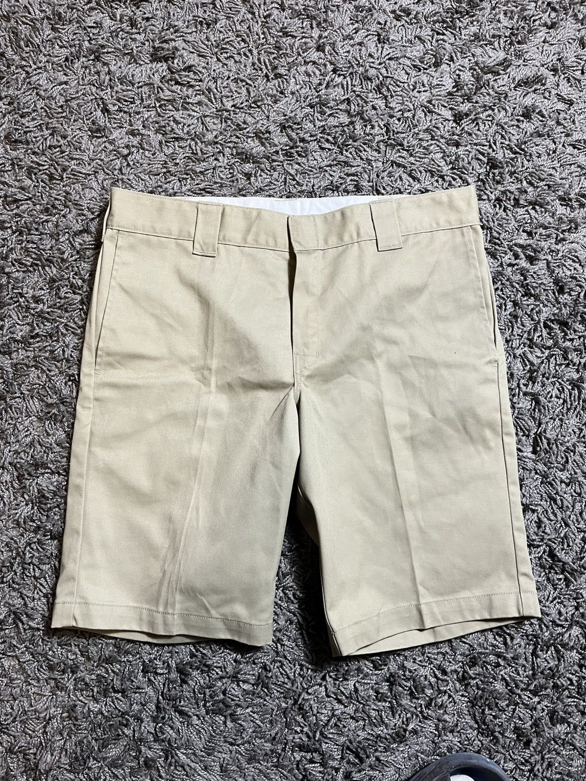 Dickies DICKIES STRAIGHT BASIC BEIGE SHORTS Size US 34 / EU 50 - 3 Thumbnail