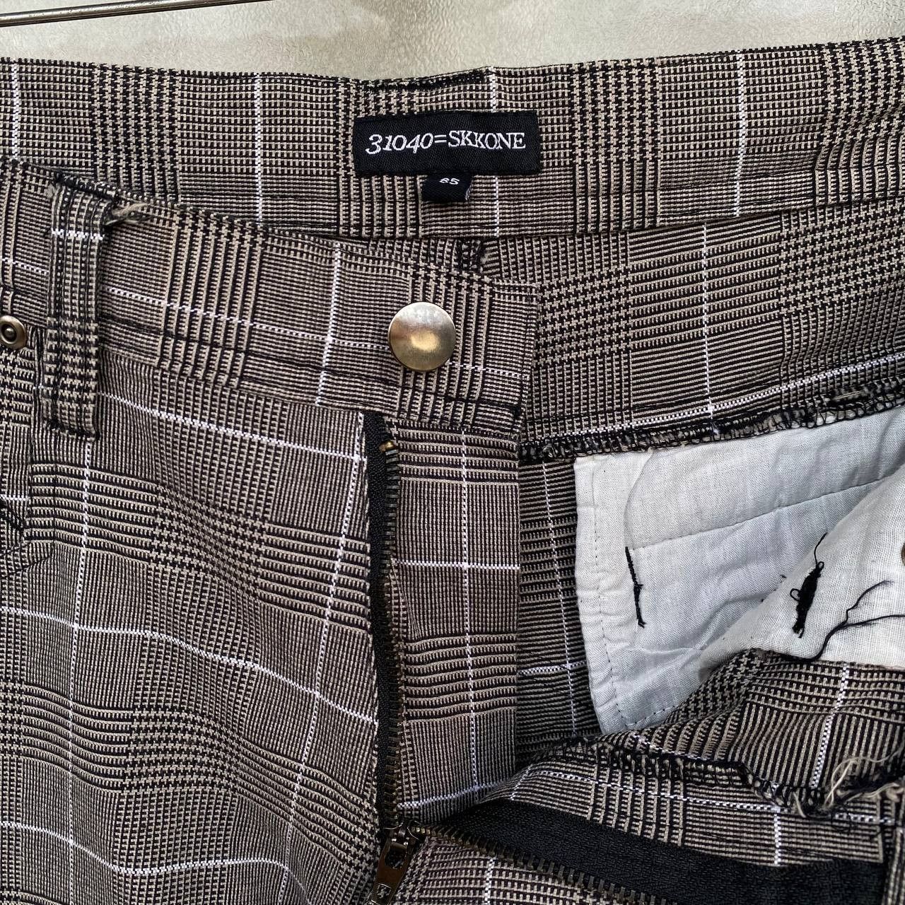 Japanese Brand PRISONER PANT CARGO SKKONE 31040 PIN STRIPE JAPANESE STYLE Size US 29 - 5 Thumbnail