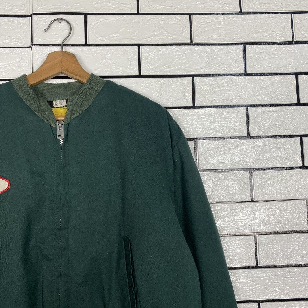 Vintage 🔥VINTAGE FLY BOMBER JACKET 60’s WORK DUCK CANVAS DETROIT Size US M / EU 48-50 / 2 - 9 Thumbnail