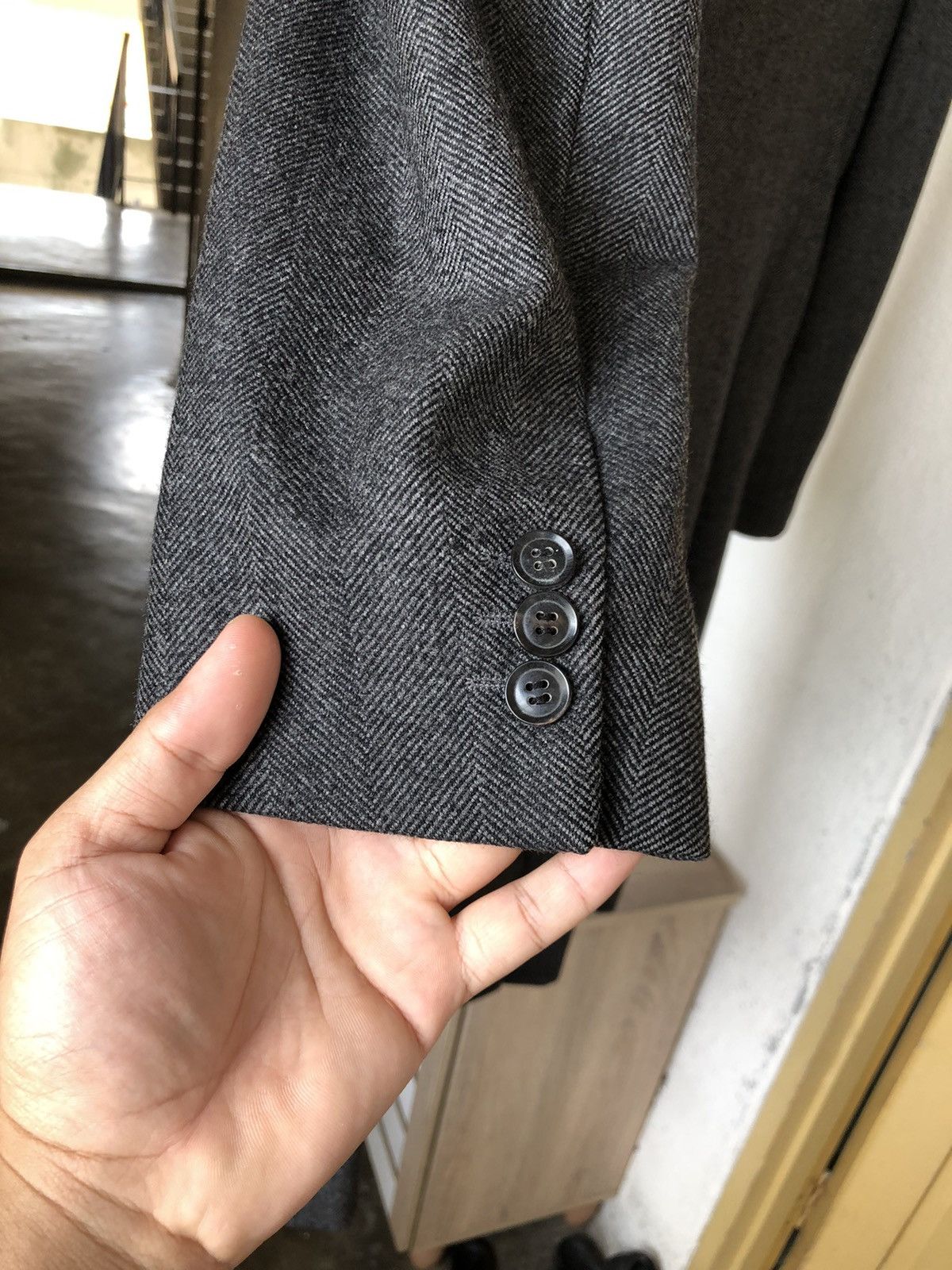 Luxurys❗️Loro Piana x Le Chic Single Breasted Wool Long Coat