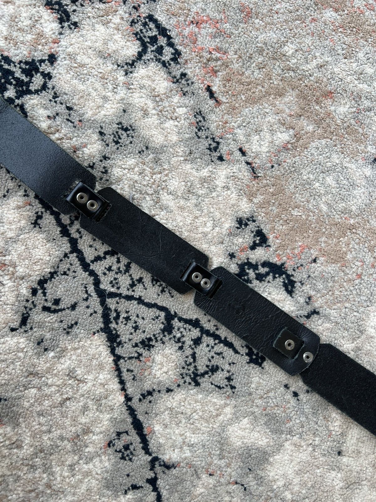 Japanese Brand Avant Garde Leather Belt Size ONE SIZE - 5 Thumbnail