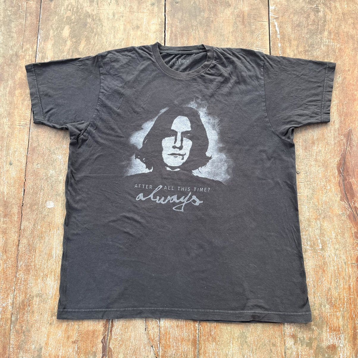 Vintage Thrashed Faded Harry Potter Severus Snape Movie Rare T Shirt Size US XL / EU 56 / 4 - 2 Thumbnail