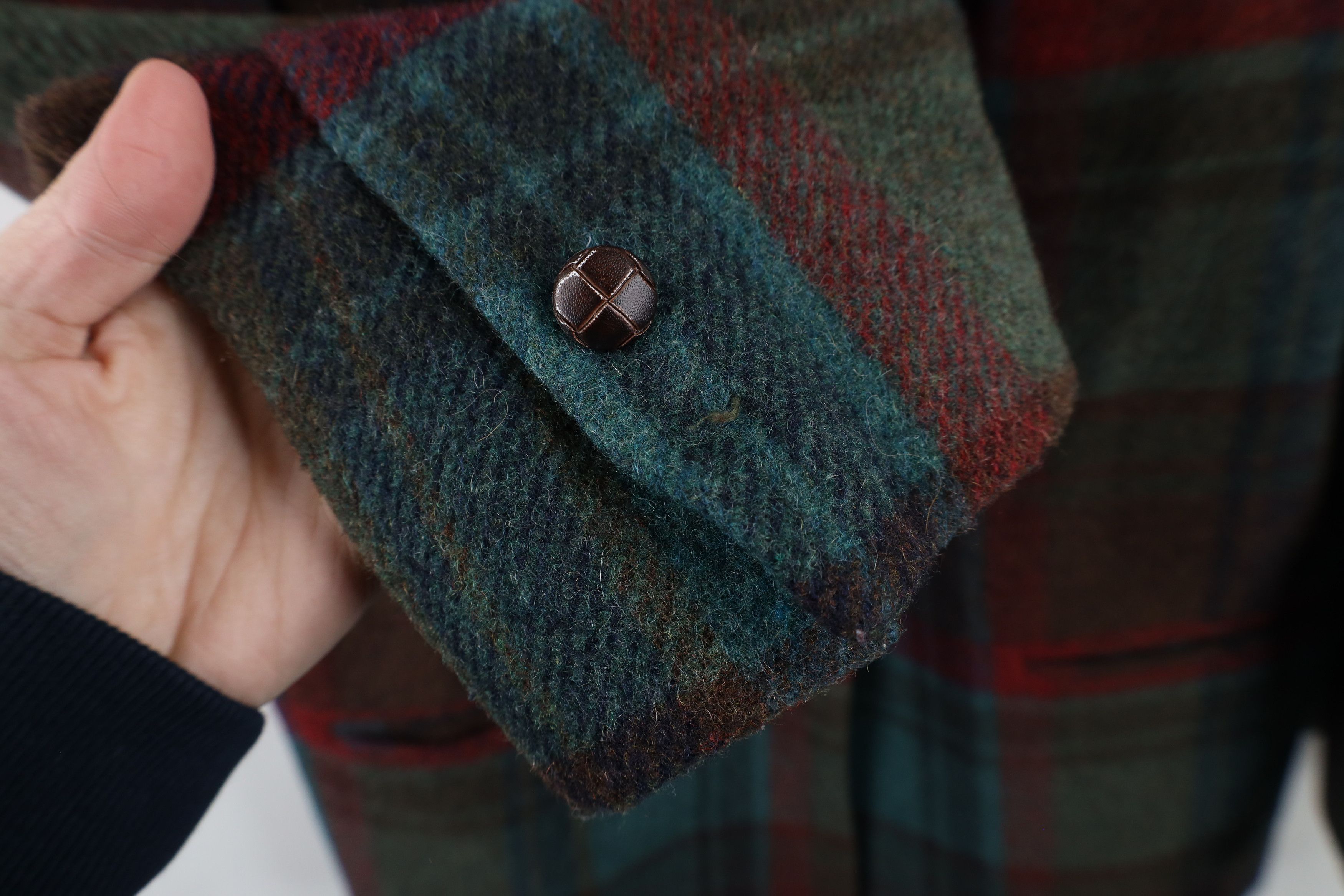 Vintage Vintage 90s Streetwear One Button Blazer Suit Jacket Plaid Size XXL / US 16-18 / IT 52-54 - 4 Thumbnail