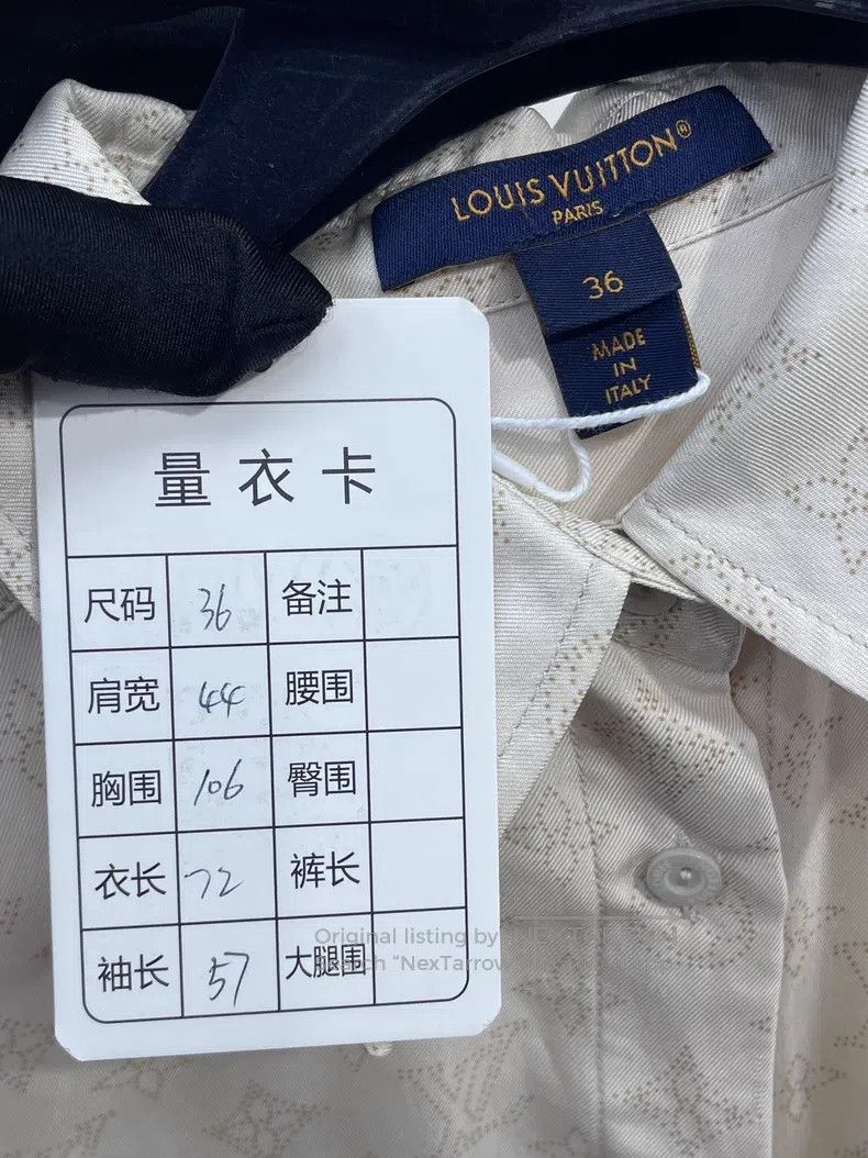 Louis Vuitton Louis Vuitton Classic Old Pattern Silk Shirt Size XS / US 0-2 / IT 36-38 - 7 Thumbnail