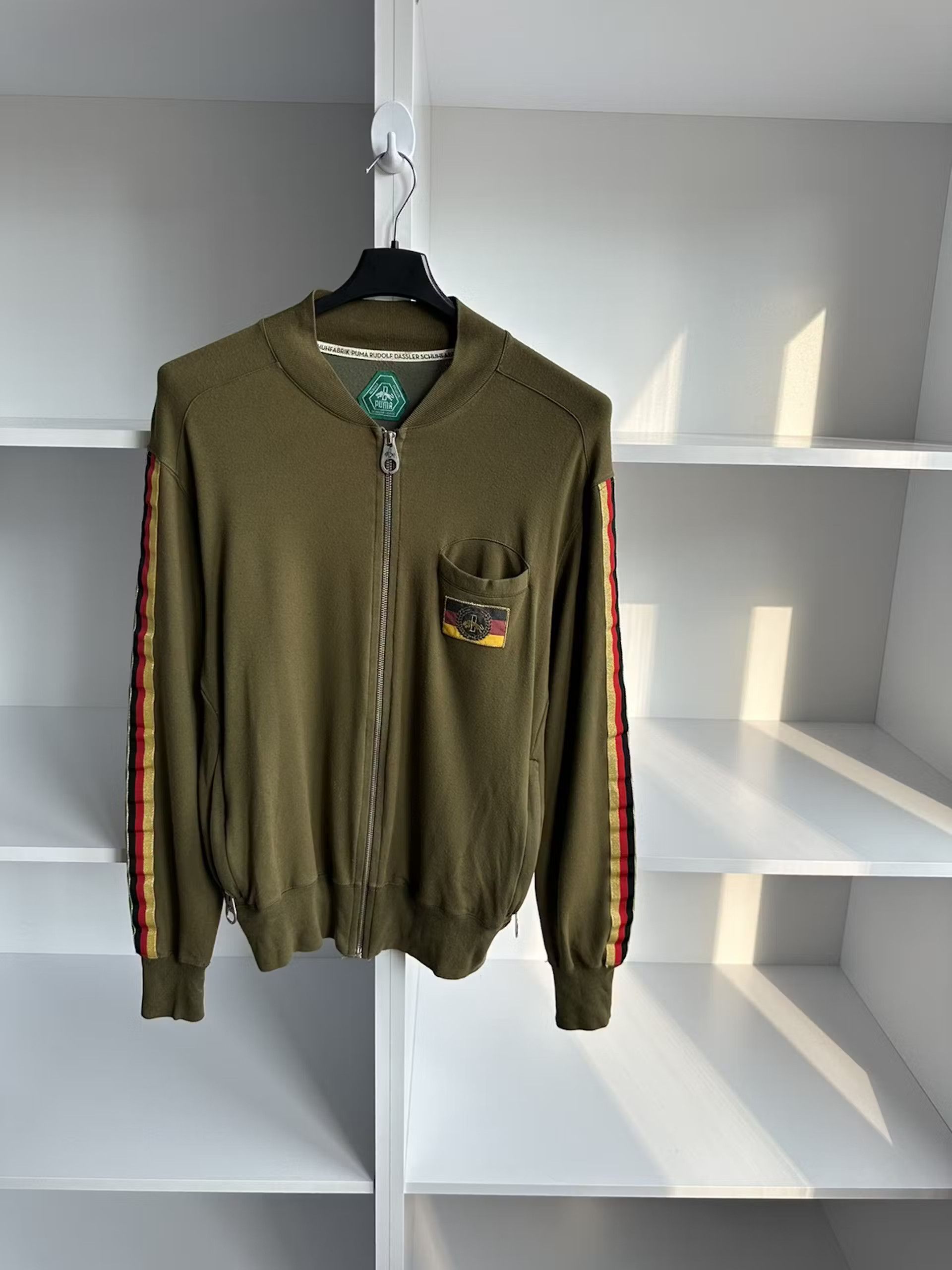 Vintage Puma Rudolf Dassler Rare Zip Track Jacket
