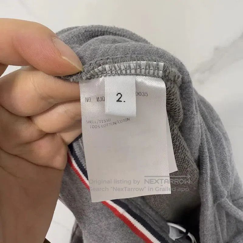 Thom Browne Thom Browne Gray Cotton Striped Shorts . Size US 28 / EU 44 - 4 Thumbnail