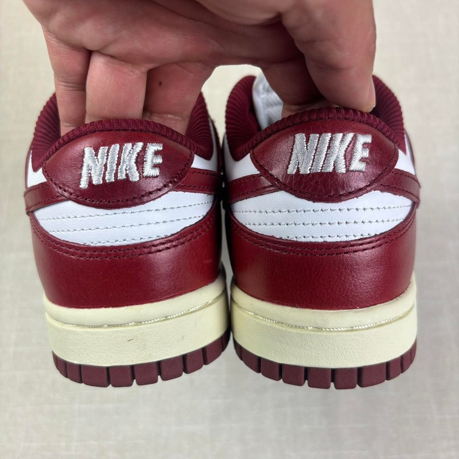 Nike 💋 2023 Nike Dunk Low “Vintage Team Red” 7W Size US 7 / IT 37 - 6 Thumbnail
