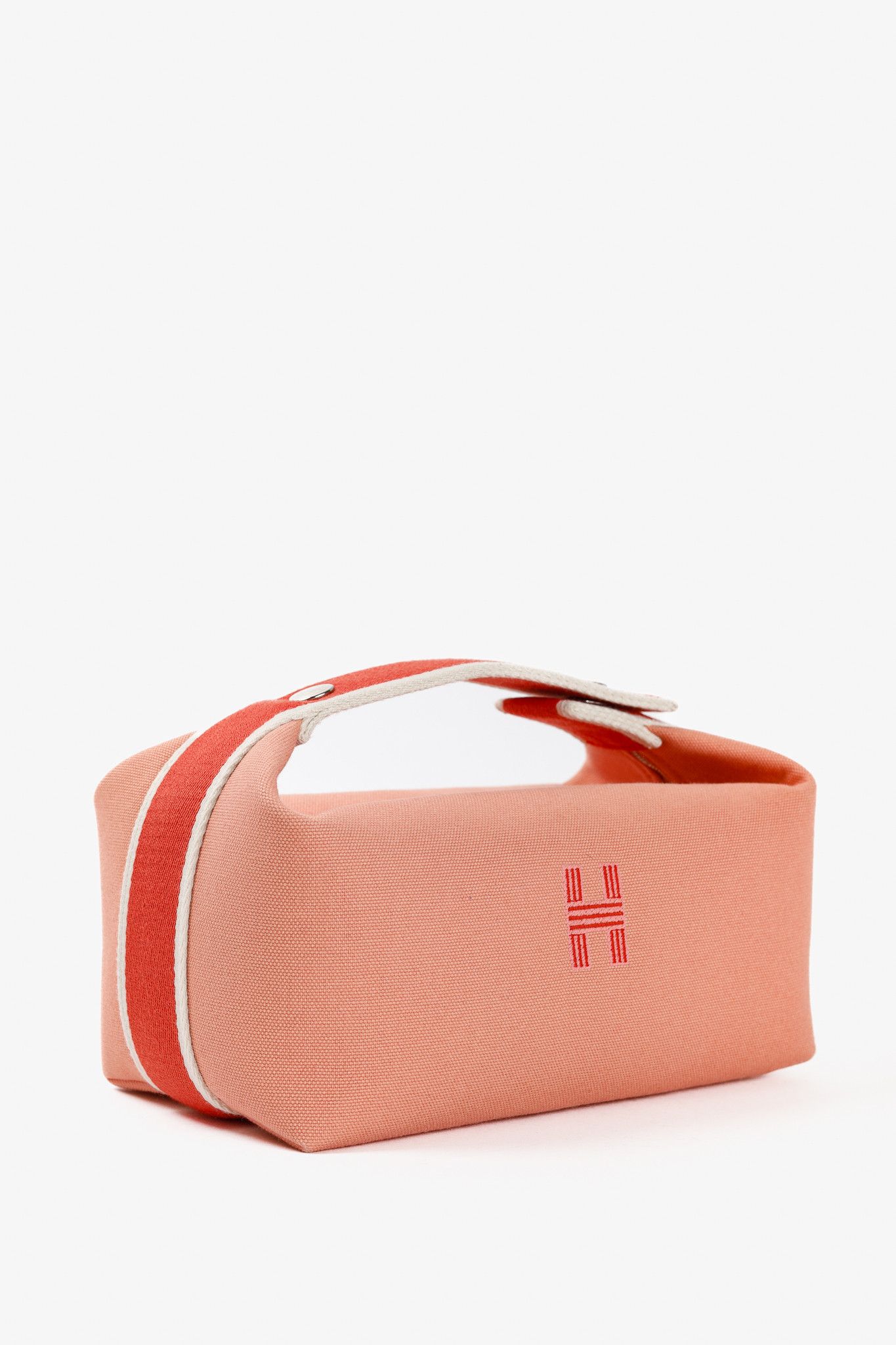 Hermes Hermes Bride-a-Brac Small Model Goyave Canvas Case Size ONE SIZE - 2 Thumbnail