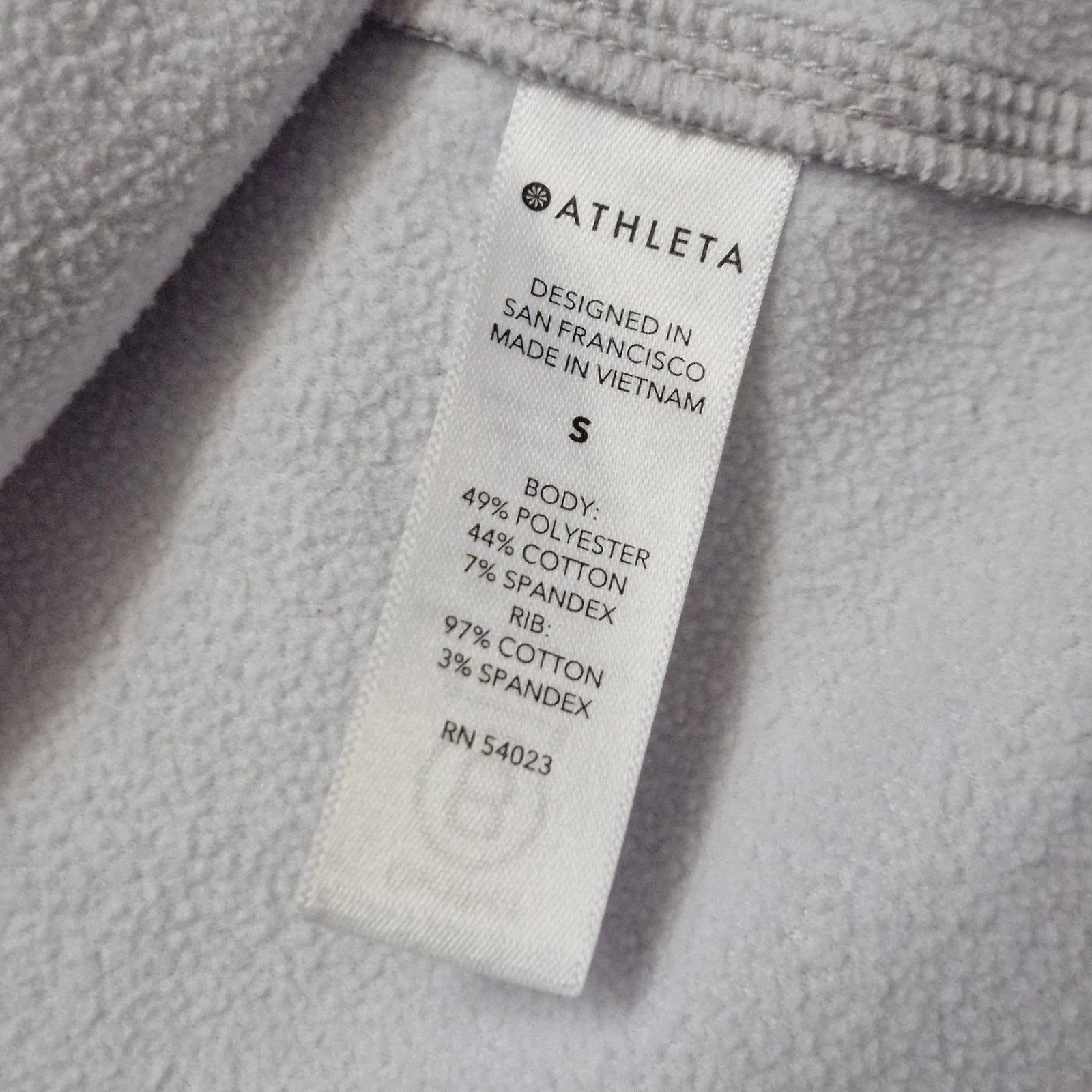 Athleta Athleta Triumph Gray Camouflage Full Zip Jacket Womens Small Size S / US 4 / IT 40 - 3 Thumbnail
