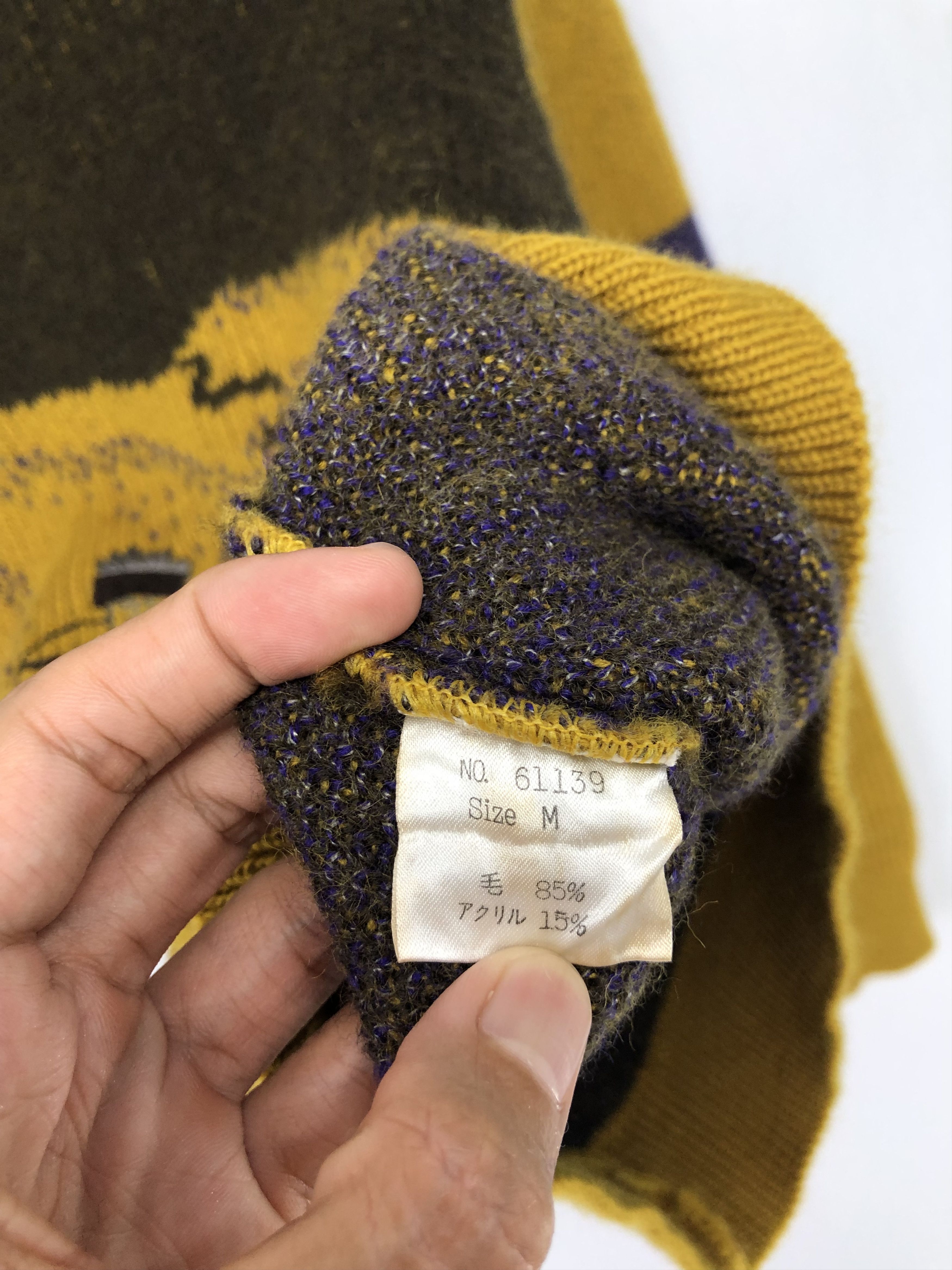 Vintage Vintage Gran Signore Wool Blend Knit Sweater Size US M / EU 48-50 / 2 - 9 Thumbnail