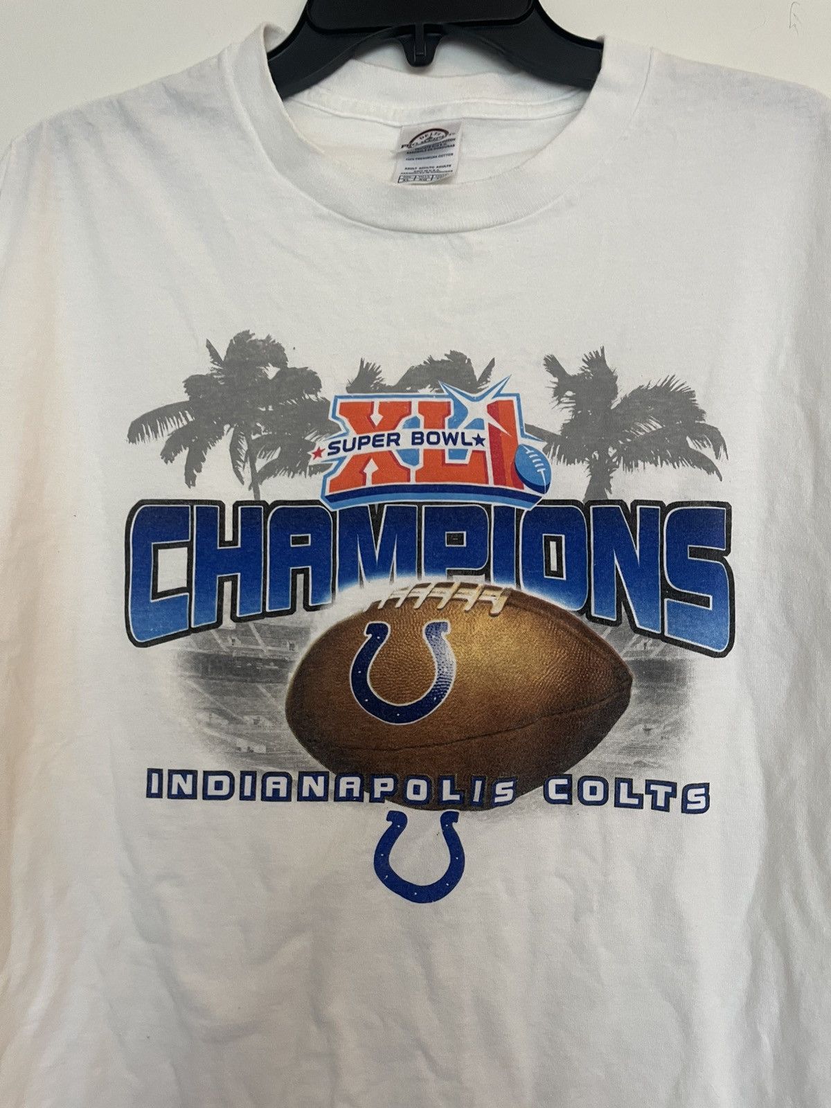 Delta NFL Super Bowl XLI Champions (2007) Indianapolis Colts XL Size US XL / EU 56 / 4 - 2 Thumbnail