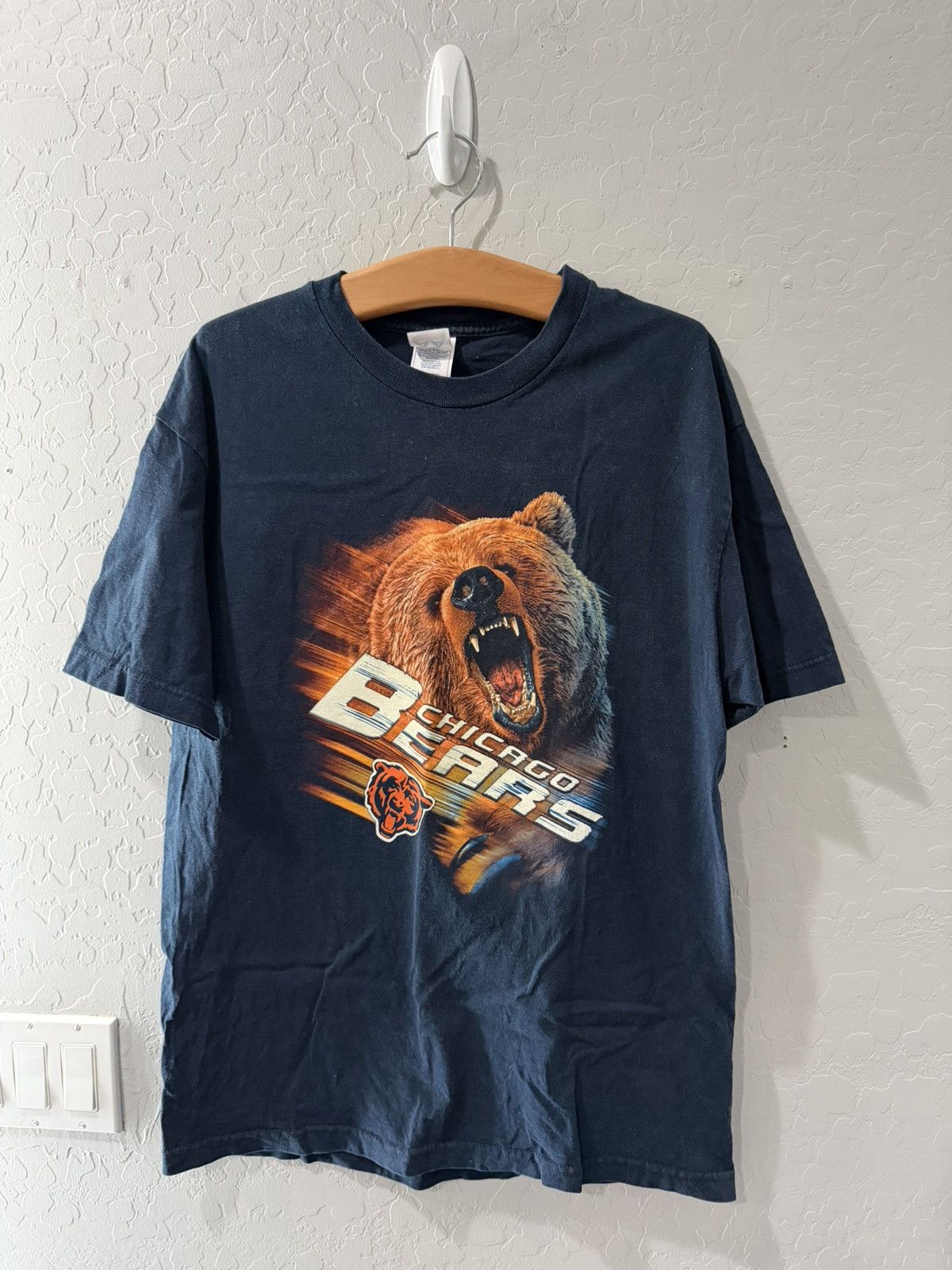 Alstyle Vintage Y2K Chicago Bears Big Face Logo Shirt Large Bin 1 Size US L / EU 52-54 / 3 - 1 Thumbnail