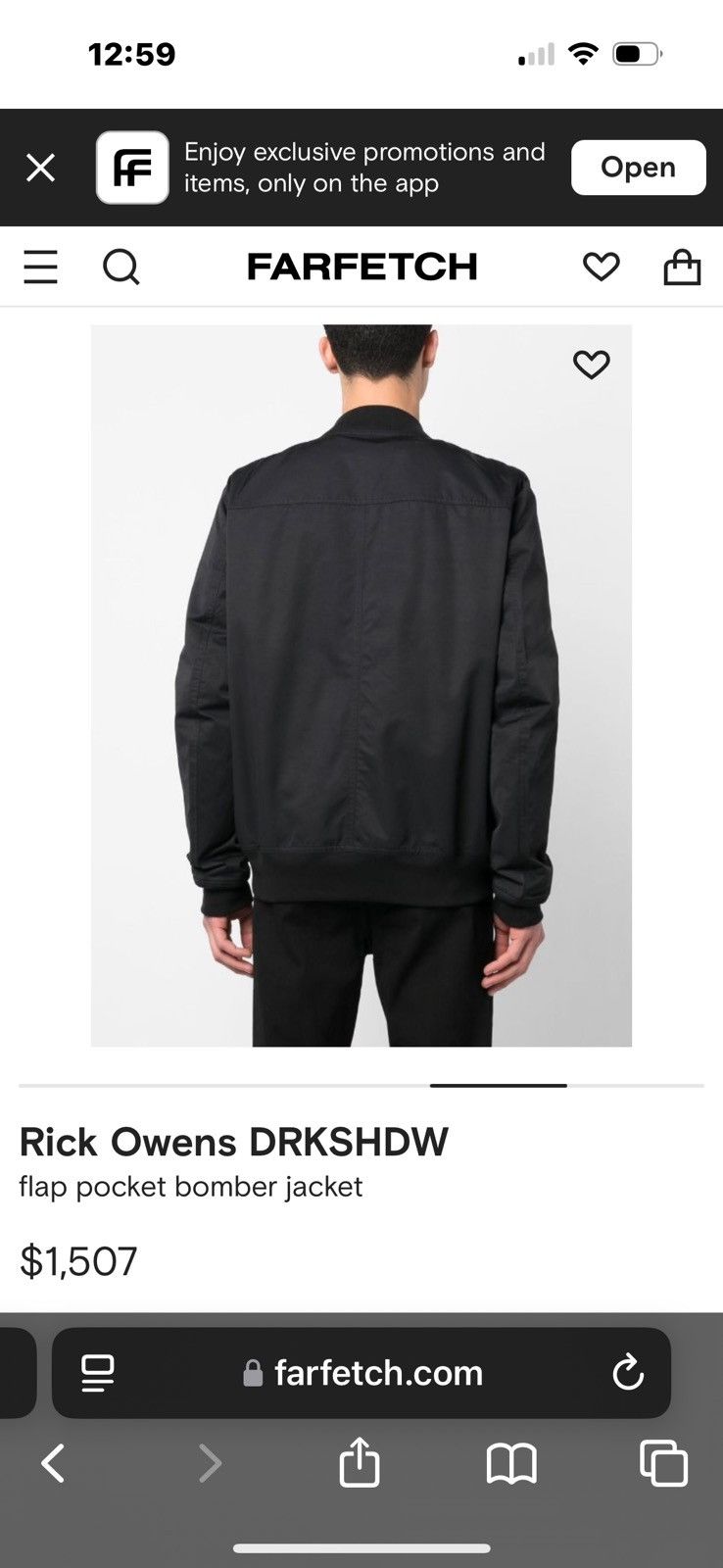 Rick Owens Rick owned 2023 collection Size US L / EU 52-54 / 3 - 7 Thumbnail