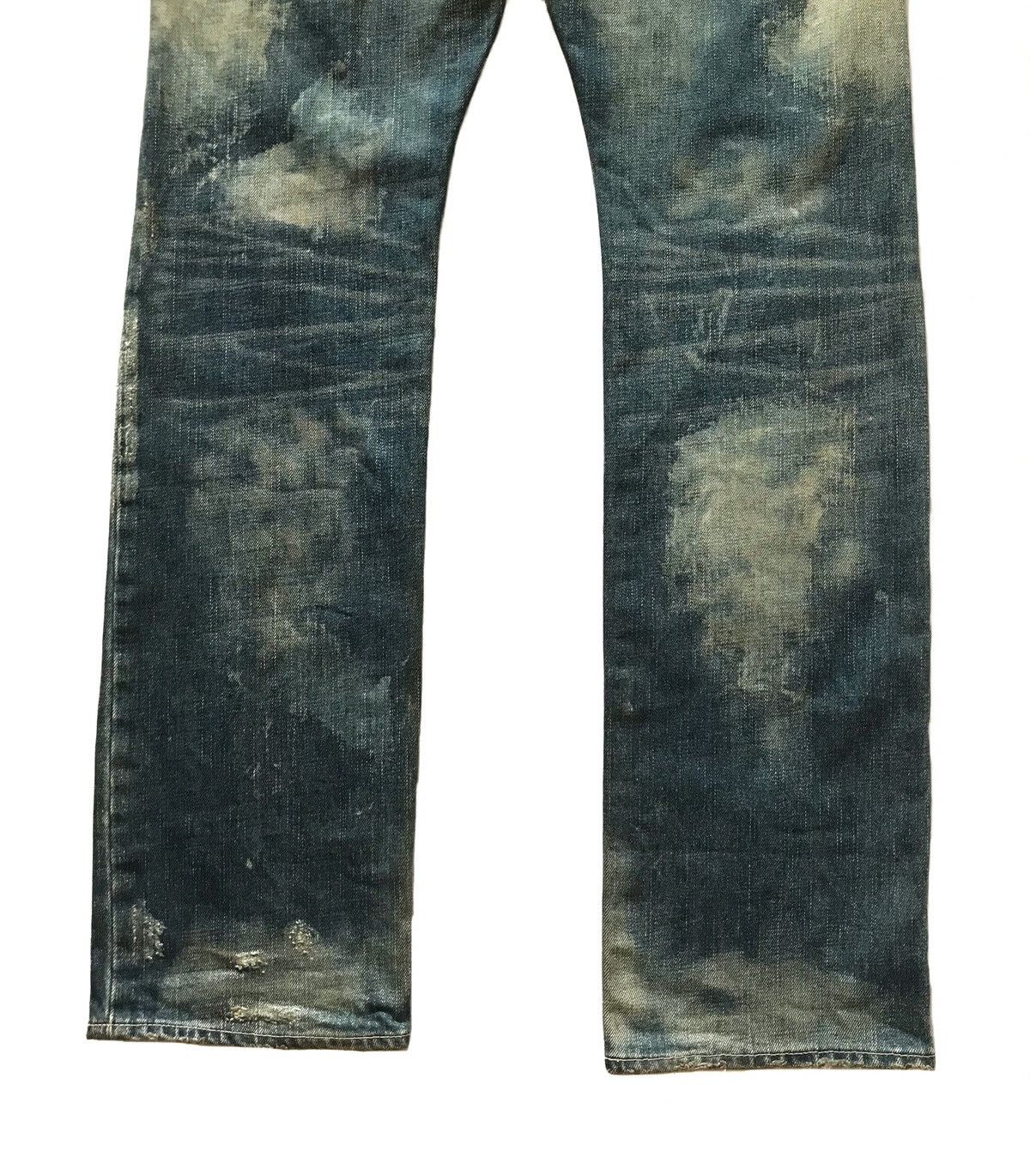 Japanese Brand × Takeo Kikuchi TAKEO KIKUCHI DISTRESSED BLEACH JEANS Size US 30 / EU 46 - 6 Thumbnail