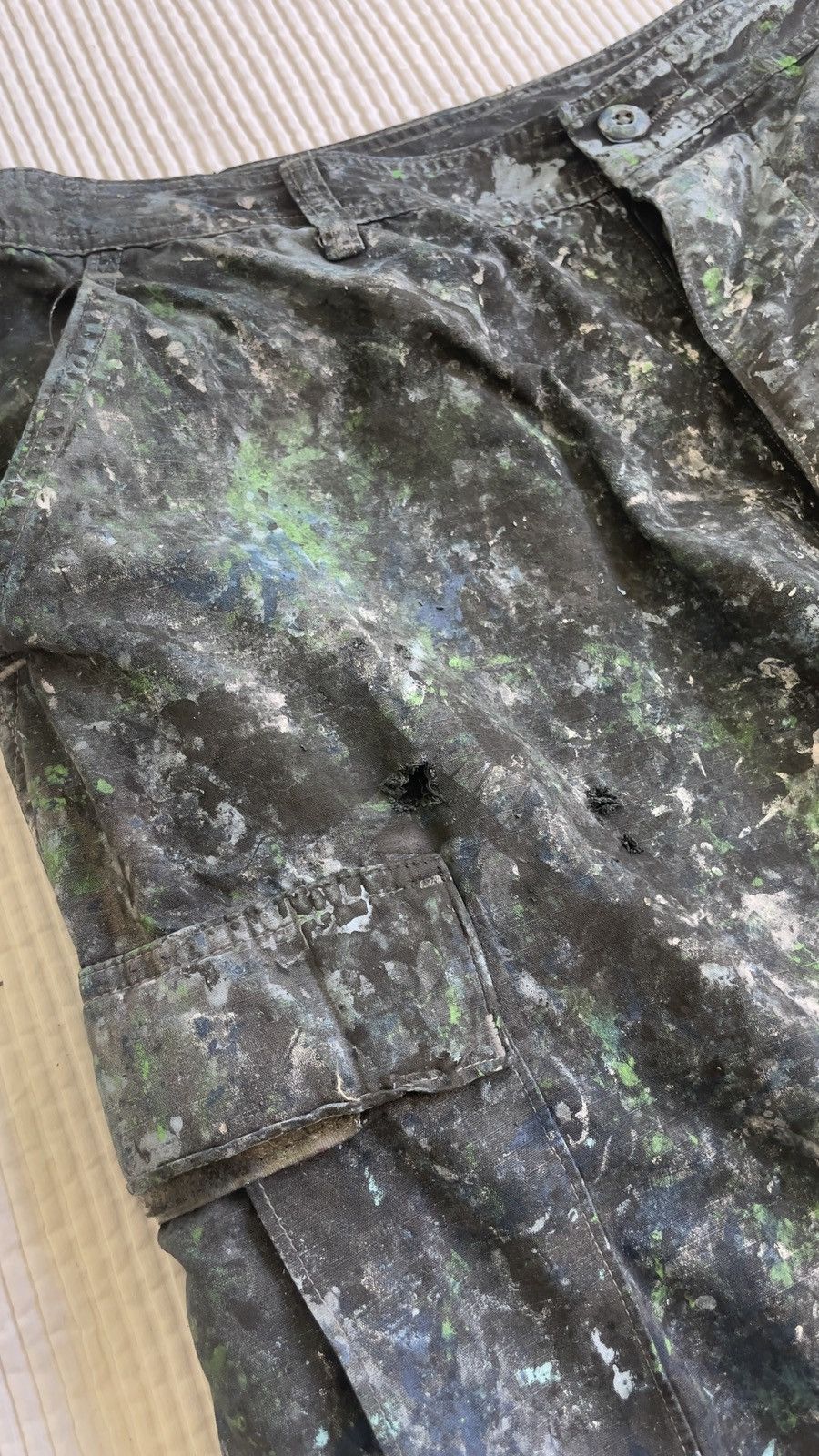 Handmade Monet Camo Pant Size US 34 / EU 50 - 4 Thumbnail