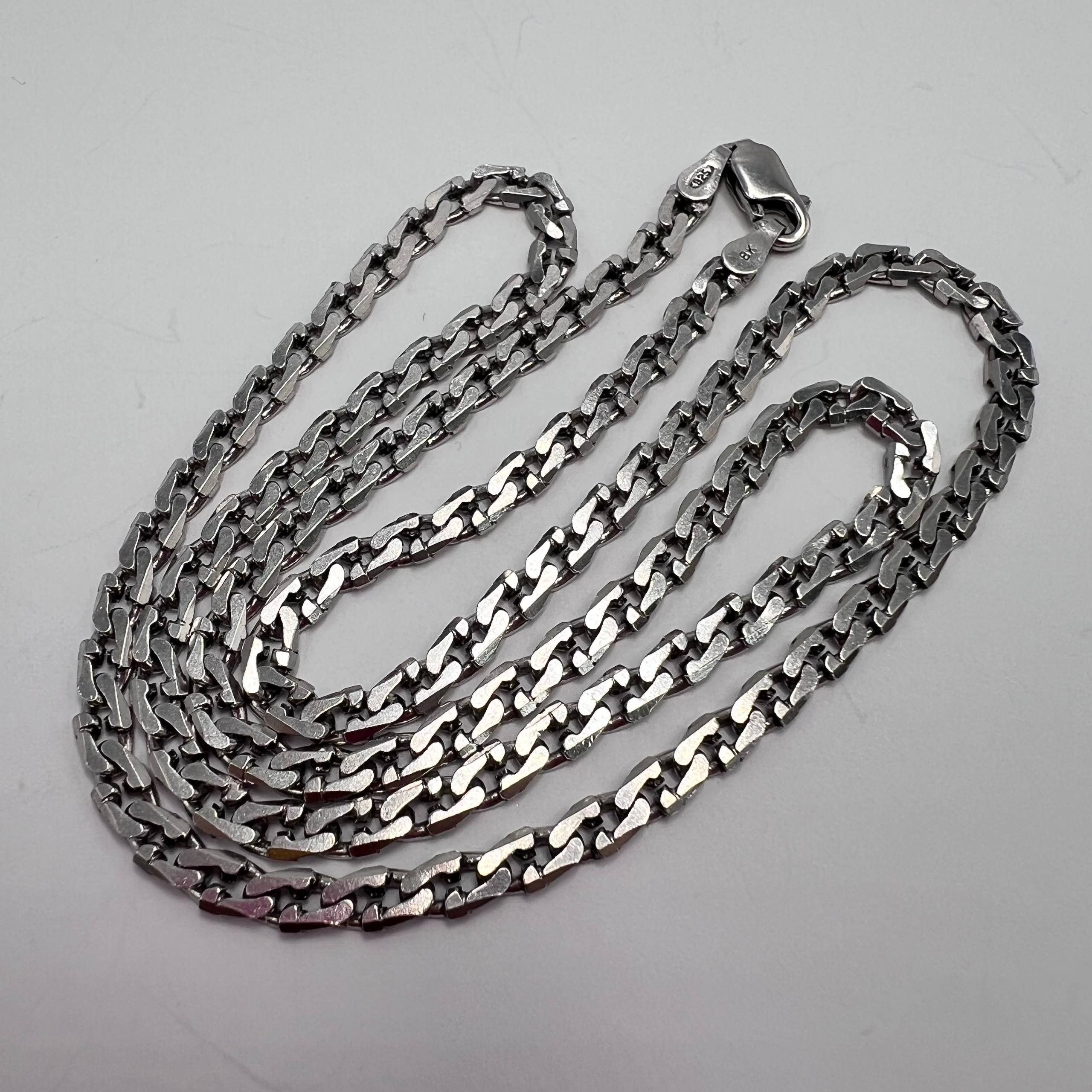 Vintage Sterling Silver 925 Chain Necklace Unisex 10.7g