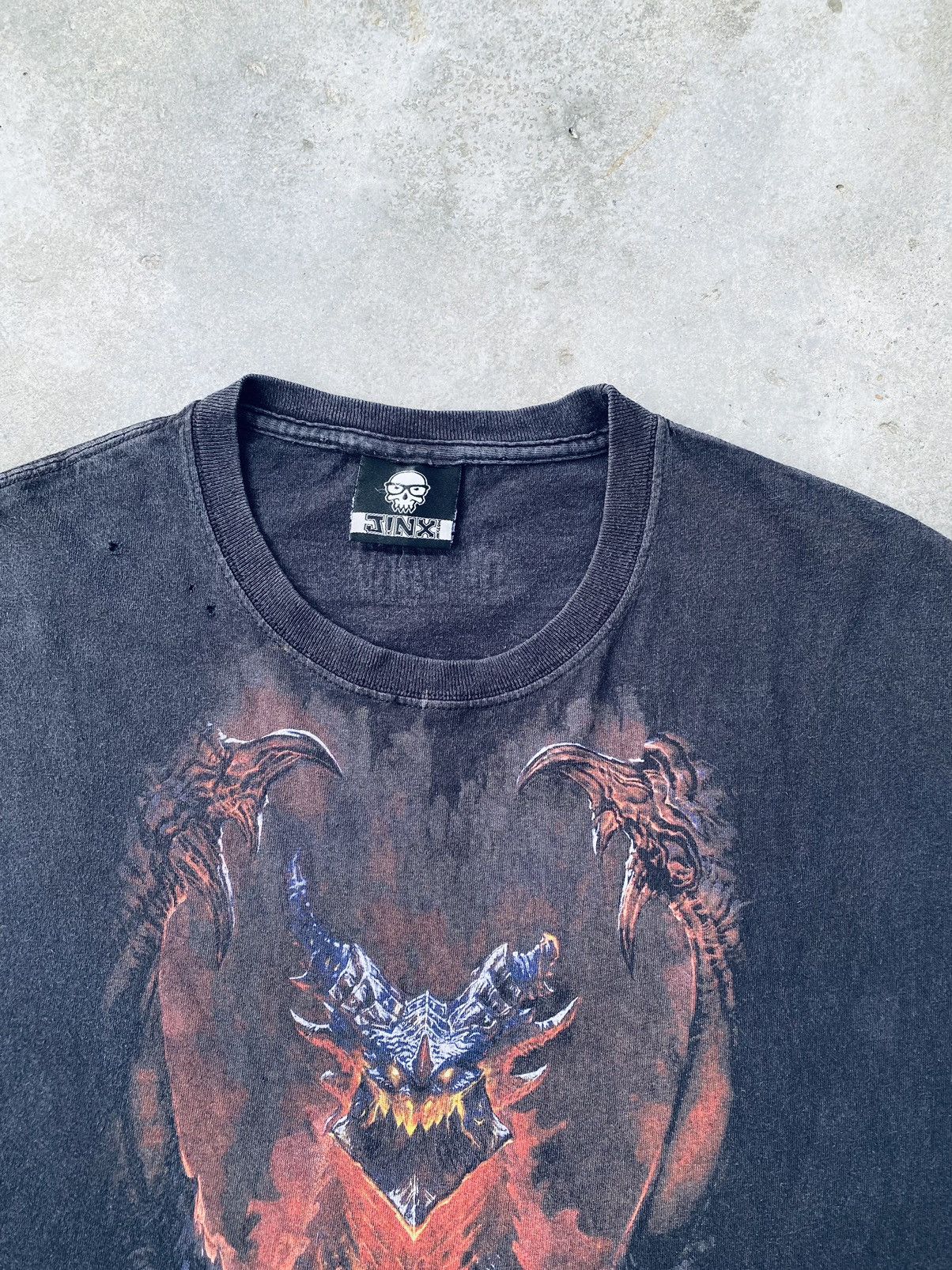 Vintage Vintage Anime Game World Of Warcraft Distressed Tees Size US L / EU 52-54 / 3 - 10 Thumbnail