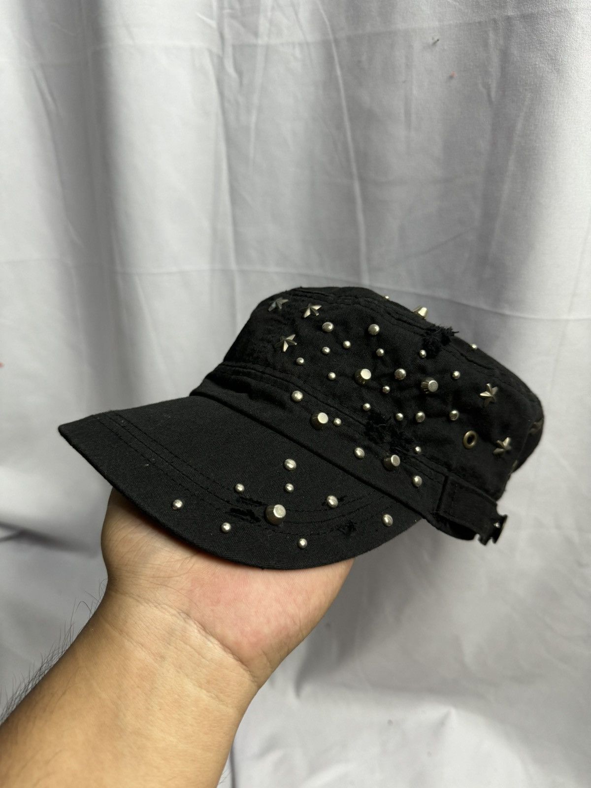 Japanese Brand Crazy Studded Hats Distressed ifsix style Size ONE SIZE - 2 Thumbnail