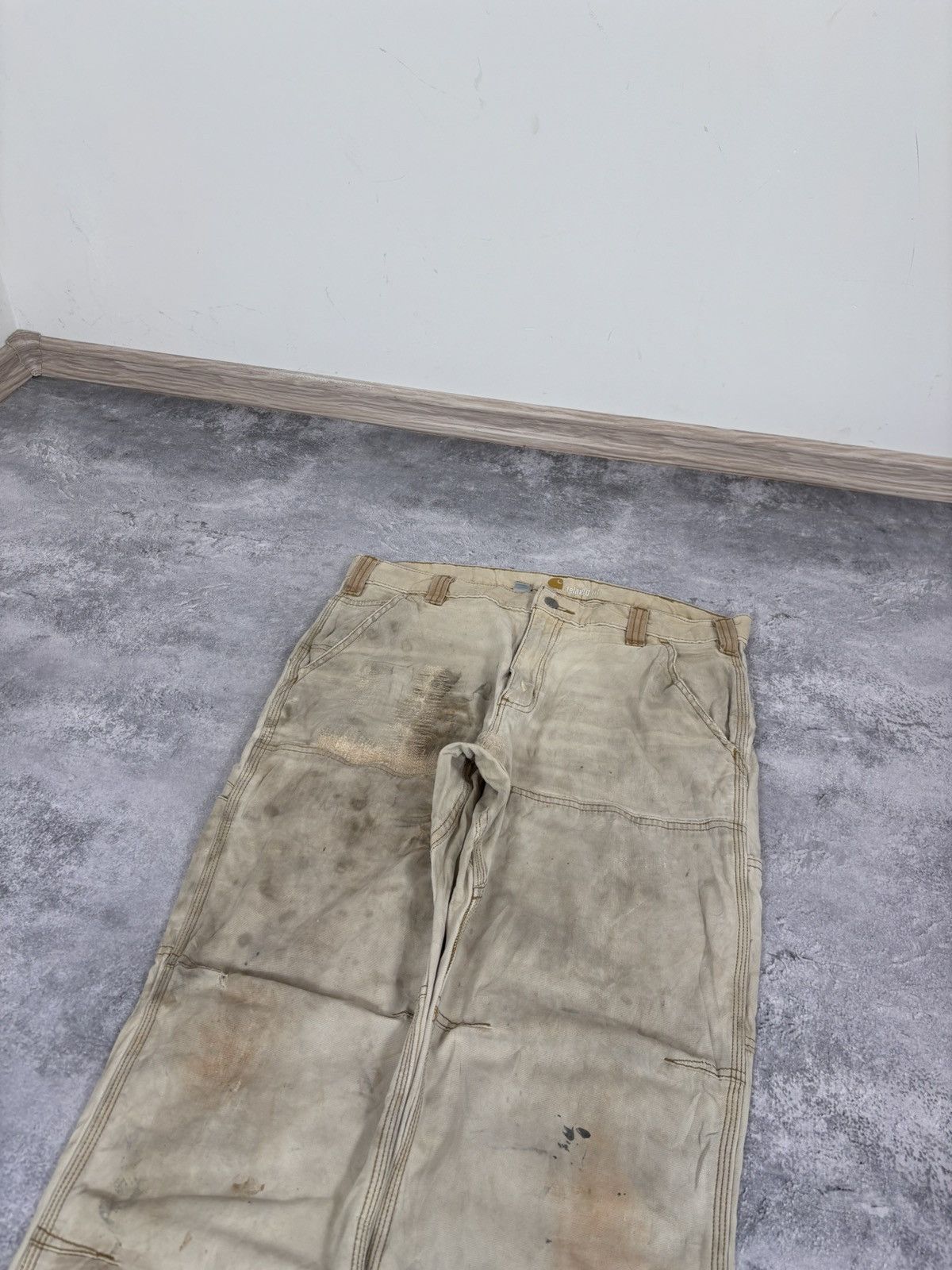 Carhartt Vintage Carhartt USA Relaxed Fit Double Knee Baggy Pants Size US 34 / EU 50 - 4 Thumbnail