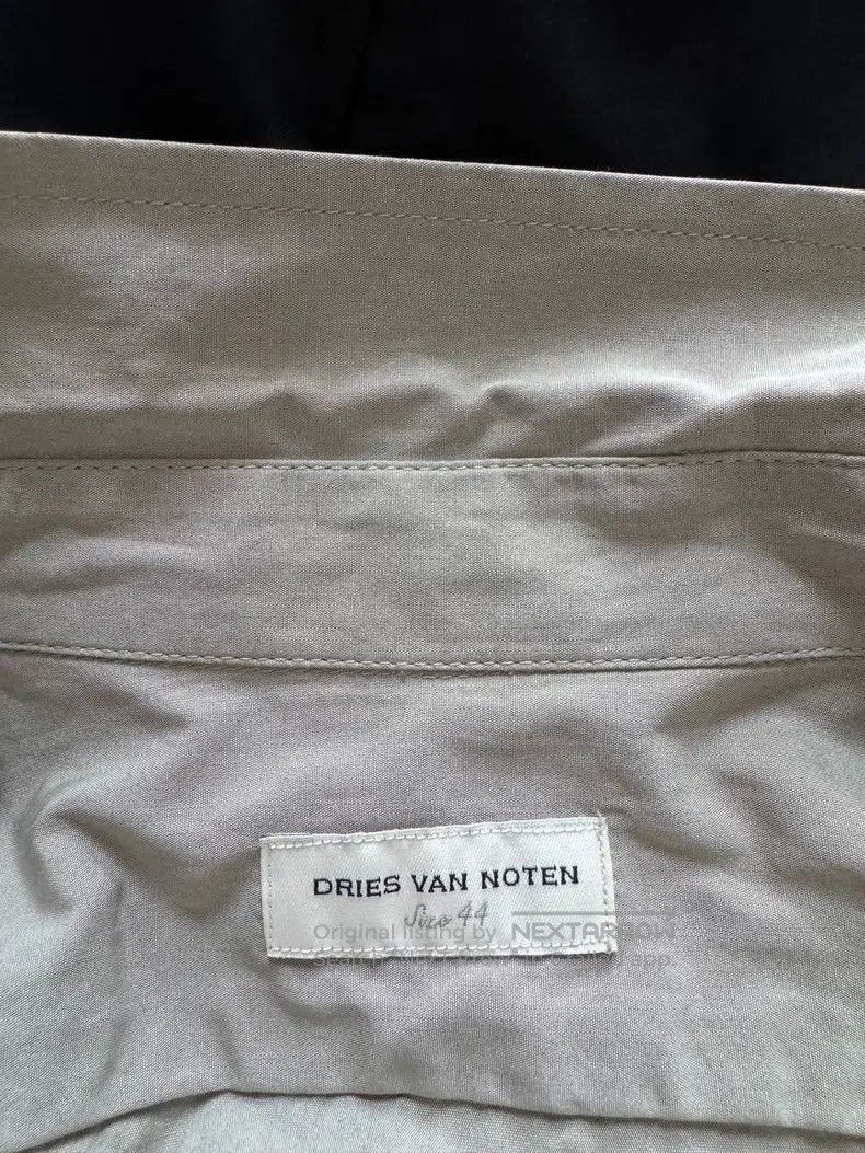 Dries Van Noten Dries Van Noten Grey military-style shirt jacket Size US S / EU 44-46 / 1 - 3 Thumbnail