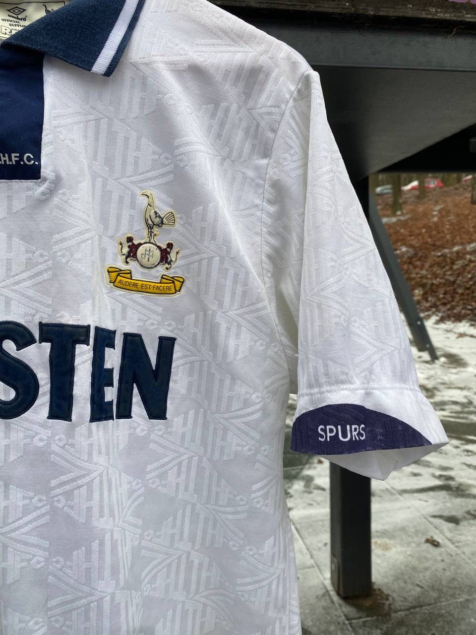 Umbro Tottenham Hotspur 1991 F.A cup final RETRO shirt Size US M / EU 48-50 / 2 - 4 Thumbnail