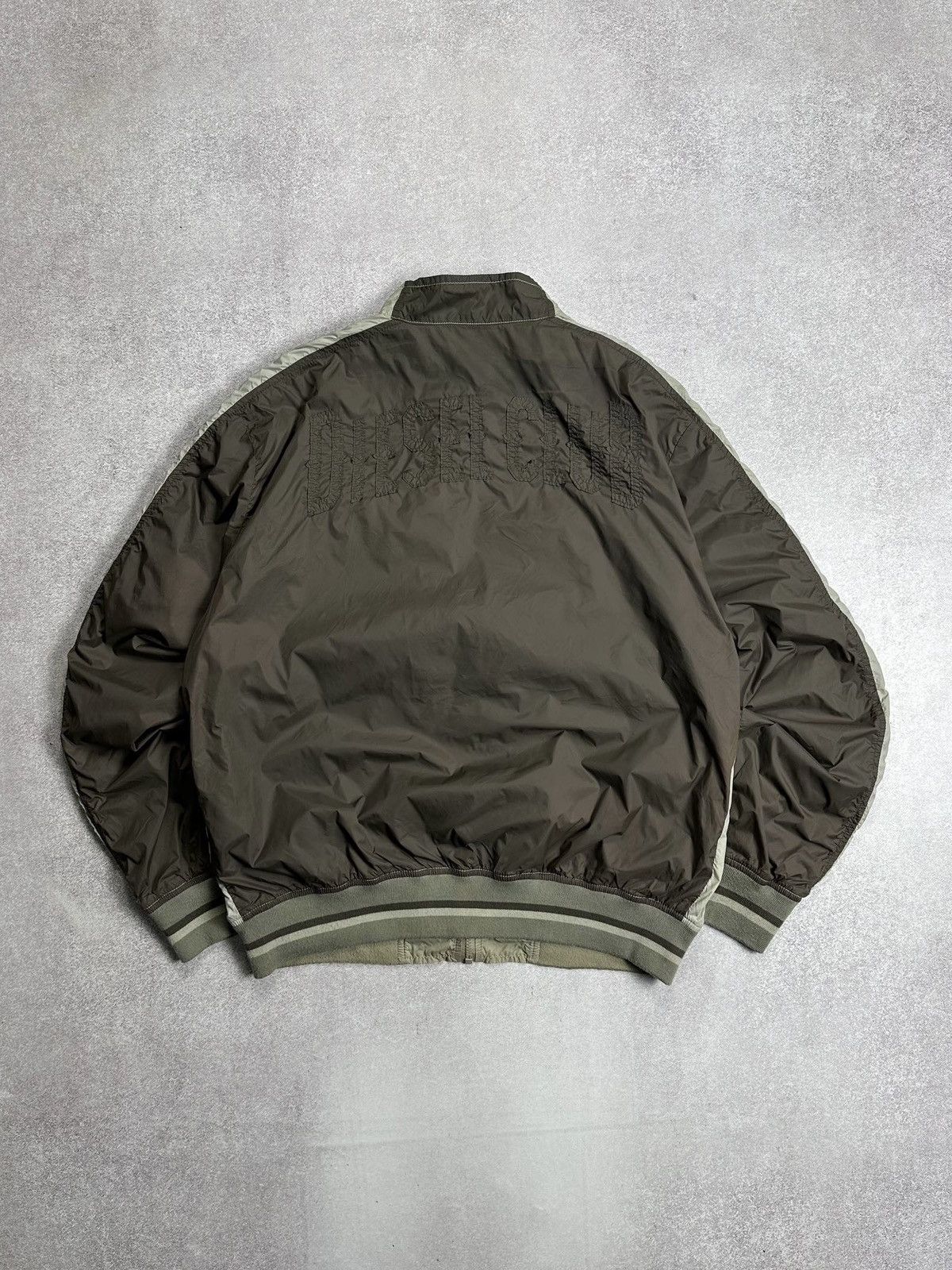 Diesel Vintage Diesel Club Reversible Nylon Y2K Bomber Jacket XXL Size US XXL / EU 58 / 5 - 1 Thumbnail