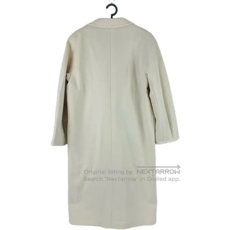 Max Mara MaxMara Cream Women's Overcoat . Size XS / US 0-2 / IT 36-38 - 2 Thumbnail