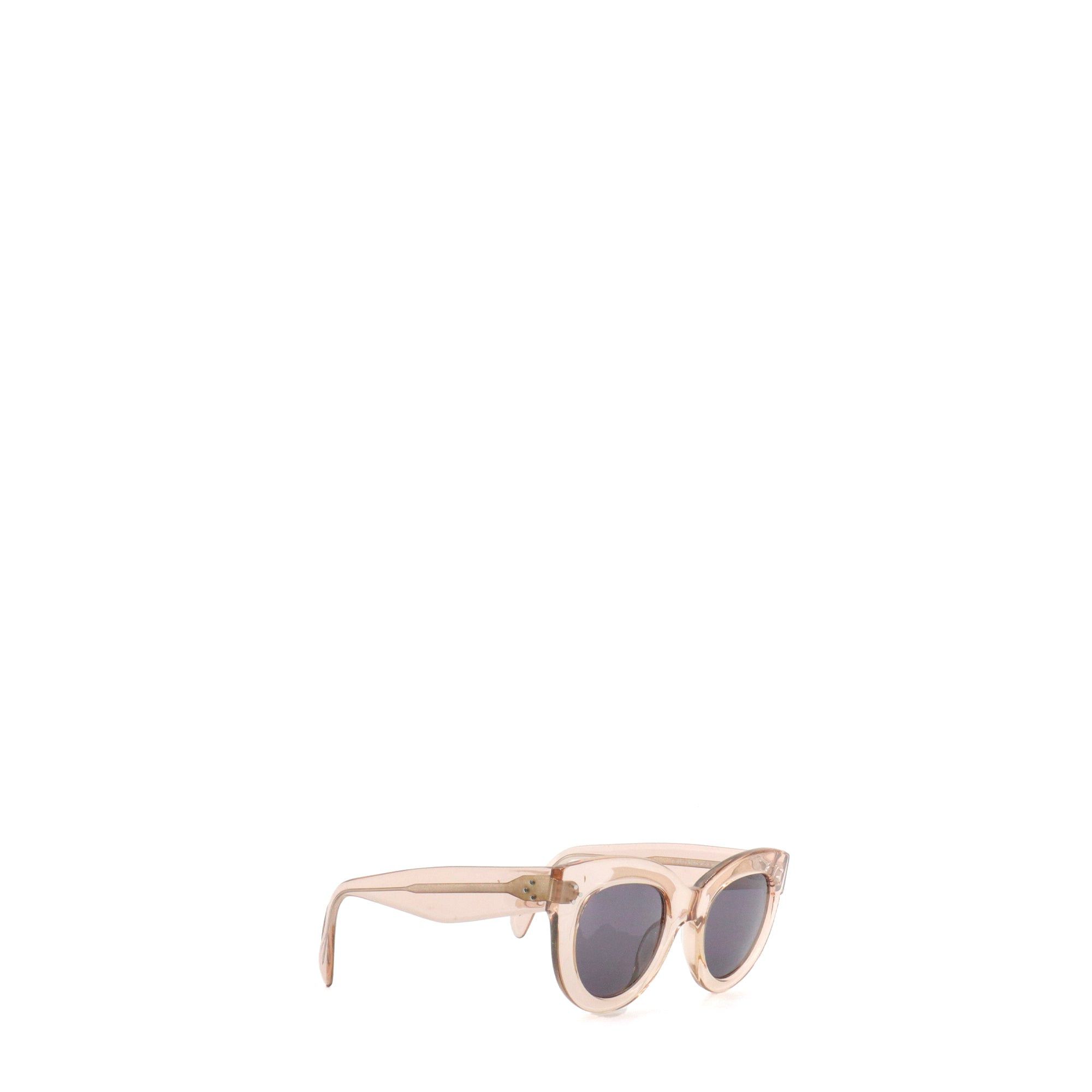 Celine CELINE - Marta Celine sunglasses in transparent bronze plastic Size ONE SIZE - 1 Thumbnail
