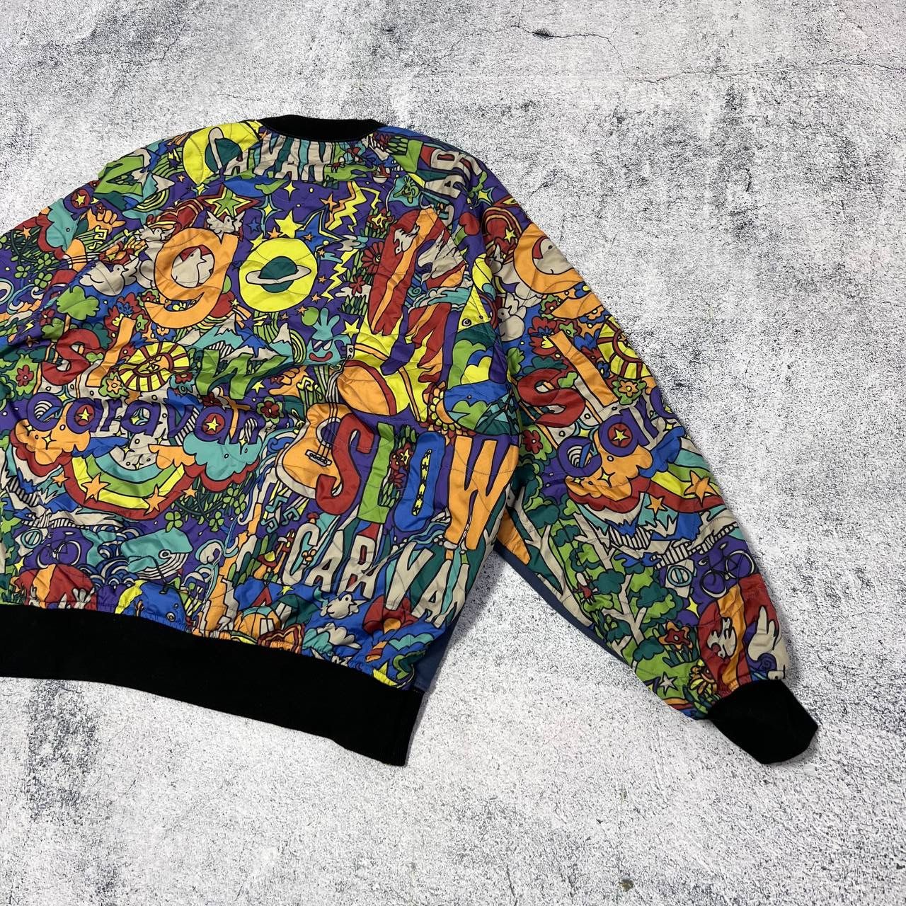 Japanese Brand × go slow caravan Go Slow Caravan Multicolored Sweatshirt Japan Size US M / EU 48-50 / 2 - 7 Thumbnail