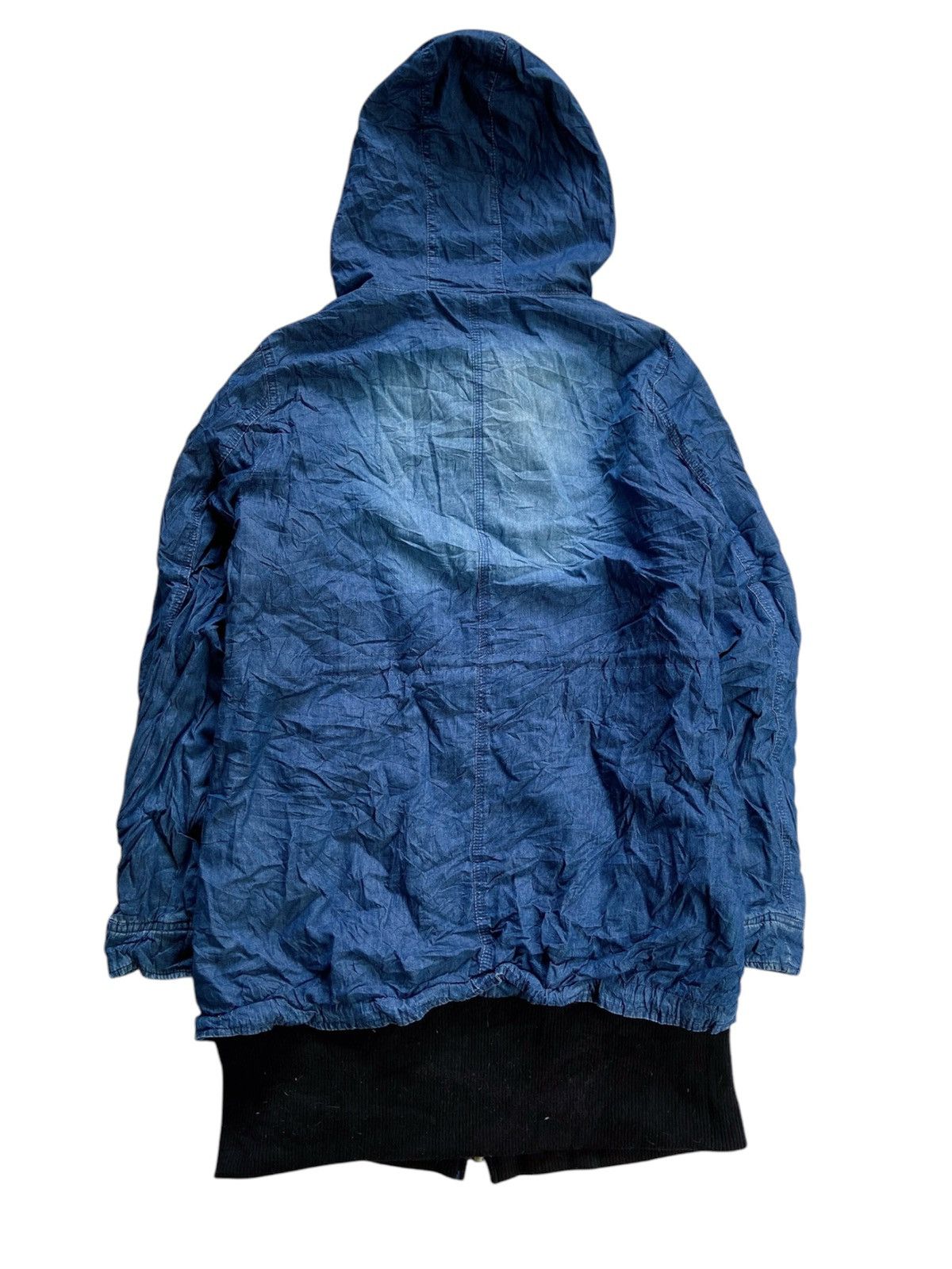 Japanese Brand SORRIDERE JAPANESE BLUE WASHED WINTER JACKET Size US L / EU 52-54 / 3 - 15 Thumbnail