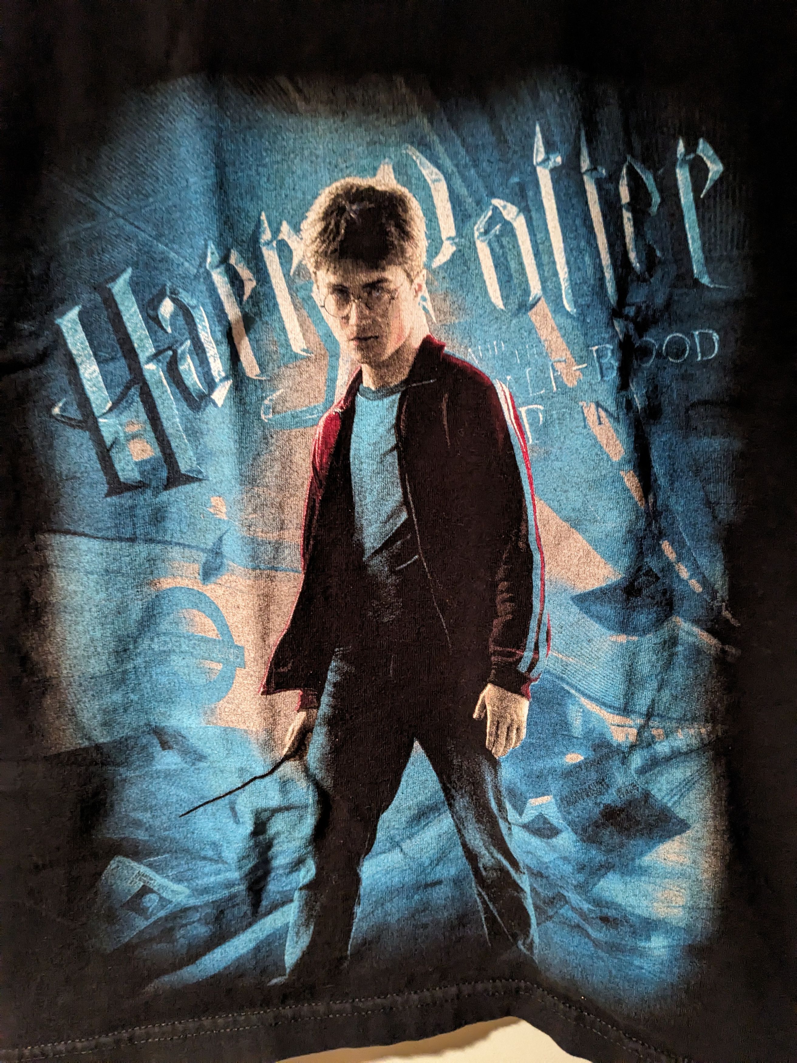 Vintage Vintage 2010 Harry Potter Half Blood YOUTH Medium T-Shirt Size US M / EU 48-50 / 2 - 2 Thumbnail