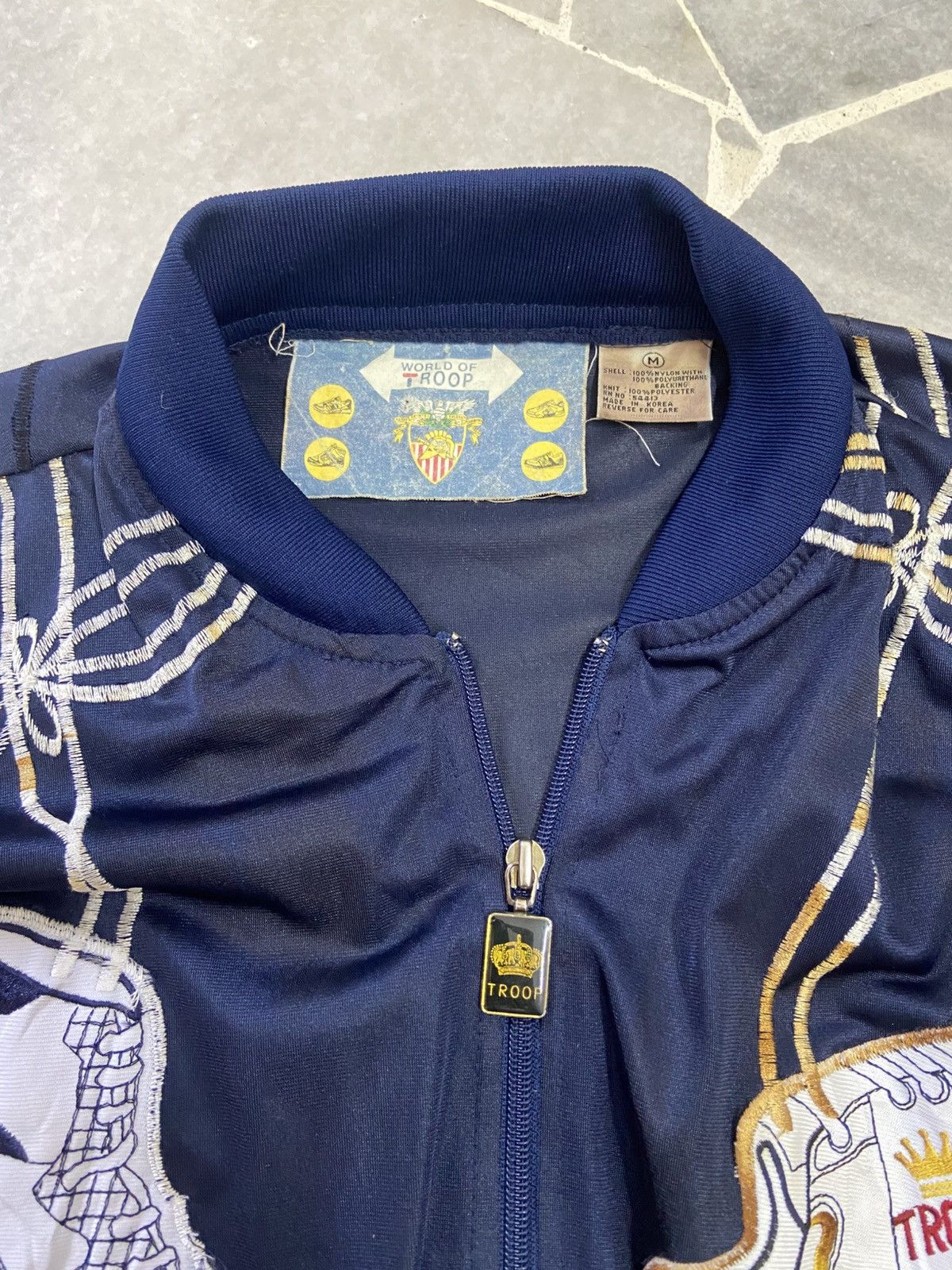 Troop Vintage 80s TROOP Jacket Track Top Jacket Hip Hop Zip Up Size US M / EU 48-50 / 2 - 7 Thumbnail