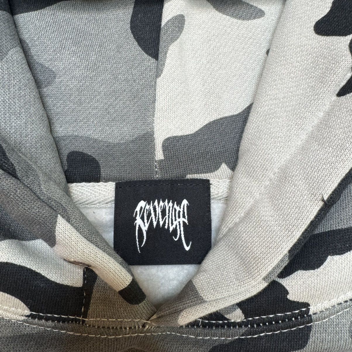 Revenge Revenge X Kill Cropped Hoodie Snow Camo/Pink SIZE MEDIUM Size US M / EU 48-50 / 2 - 9 Thumbnail