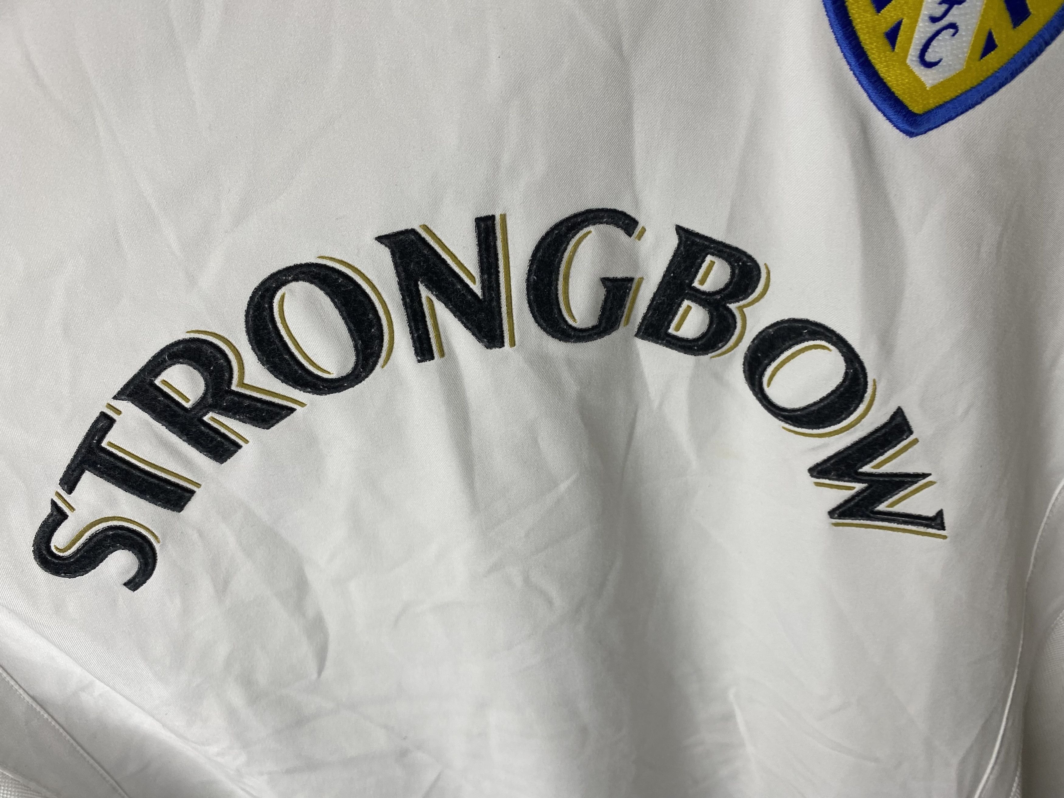 Nike LEEDS UNITED 2002 2003 HOME FOOTBALL SHIRT SOCCER JERSEY Size US XL / EU 56 / 4 - 4 Thumbnail